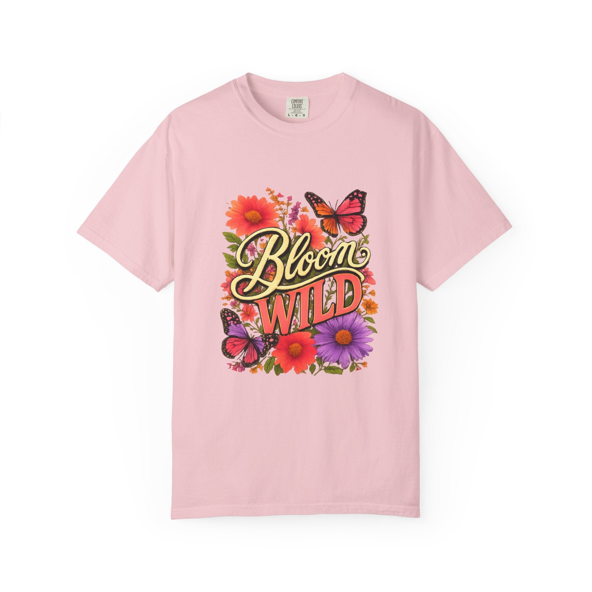Bloom Wild - Vibrant Butterfly Wildflower Tee