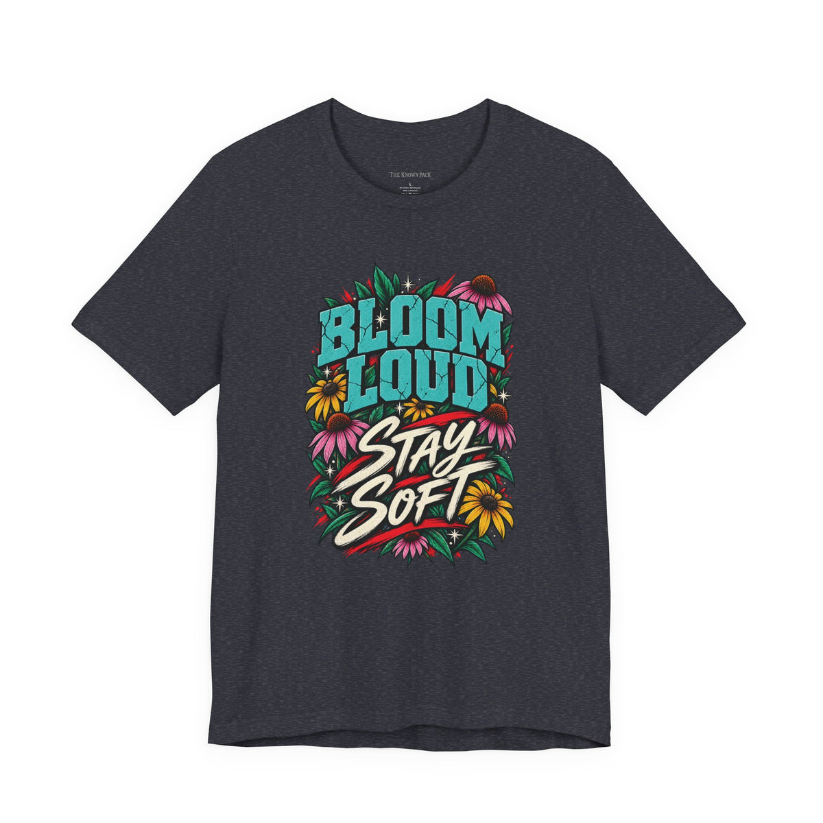 Bloom Loud Floral T-Shirt — Garment-Dyed Cotton