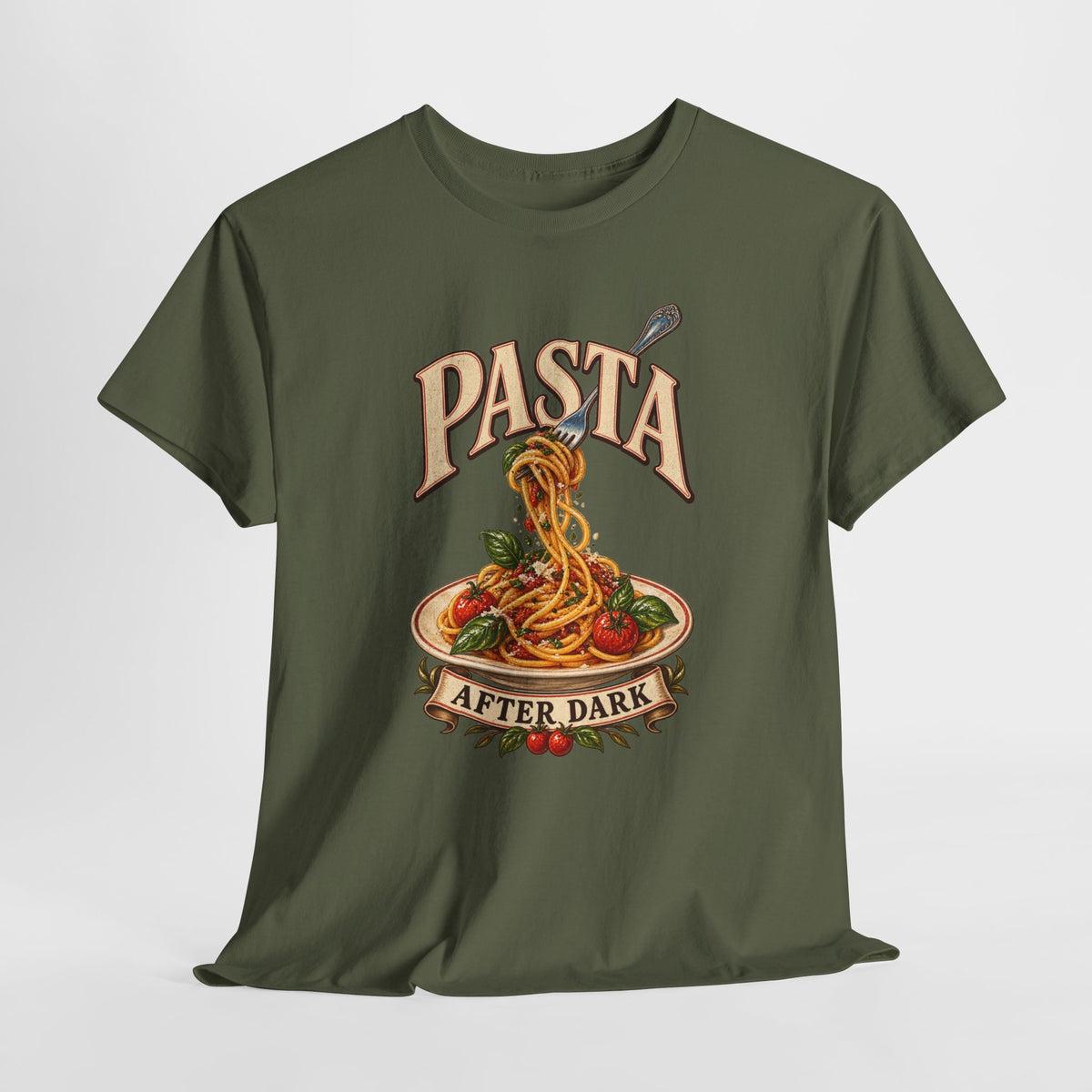 Pasta After Dark Late Night Cooking T-Shirt