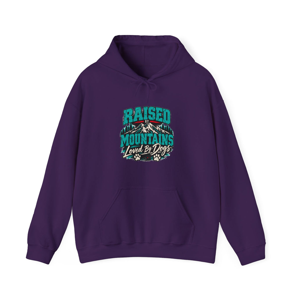 Raised by Mountains Hoodie — Soft Fleece