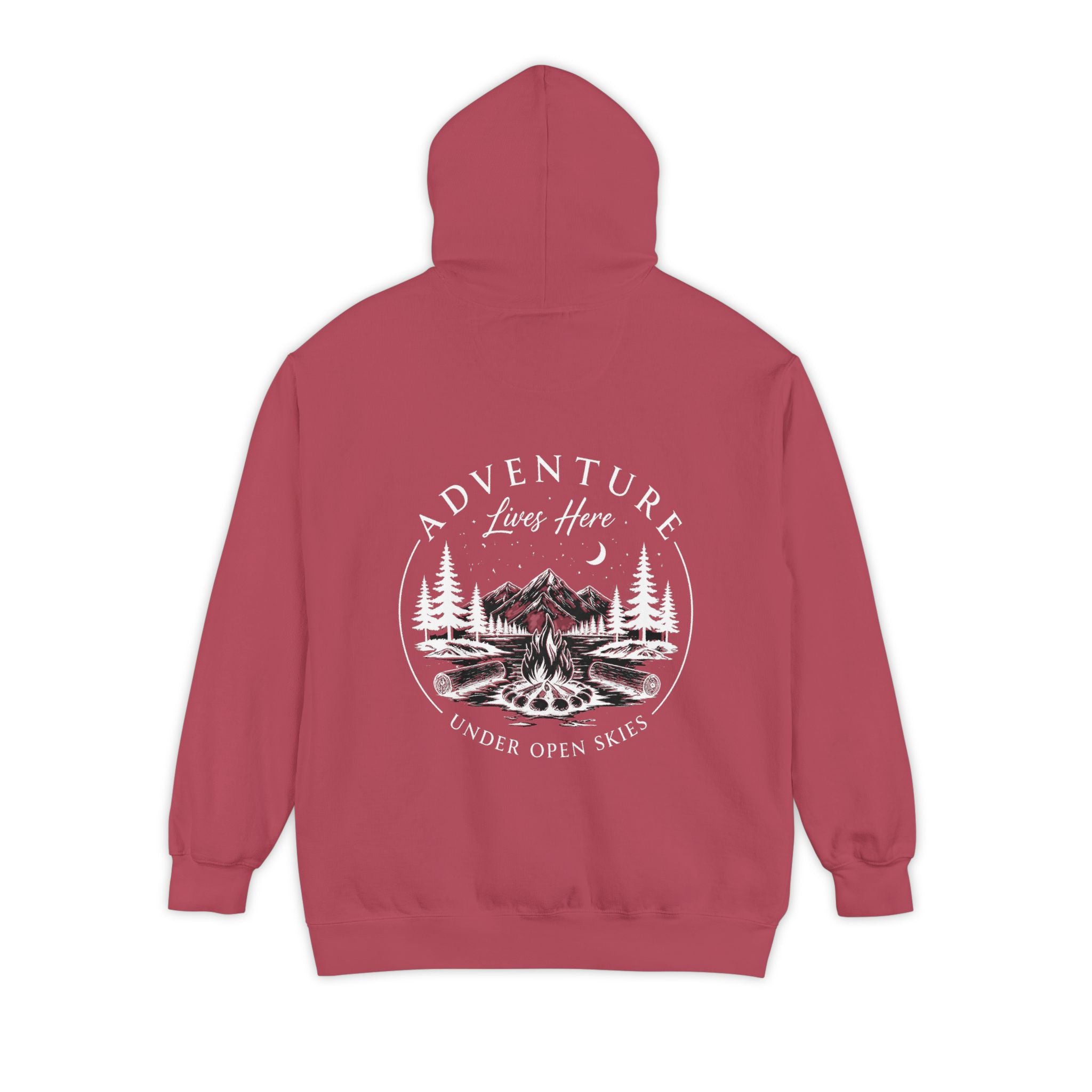 The Adventure Lives Here Campfire Hoodie