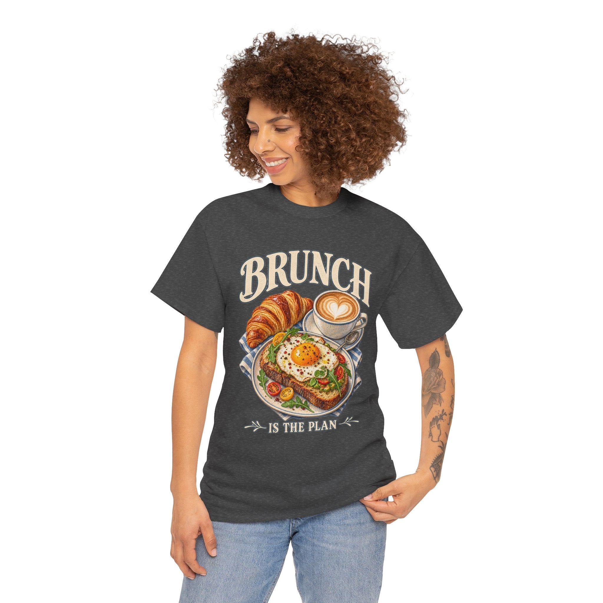 Brunch Is the Plan Funny Brunch T-Shirt