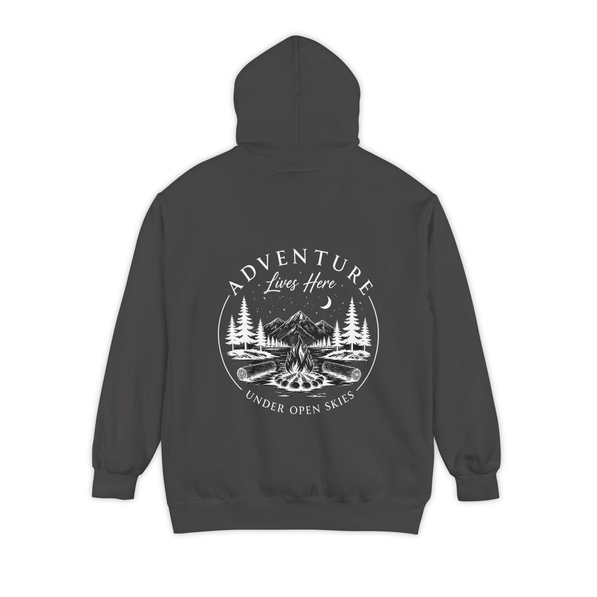 The Adventure Lives Here Campfire Hoodie