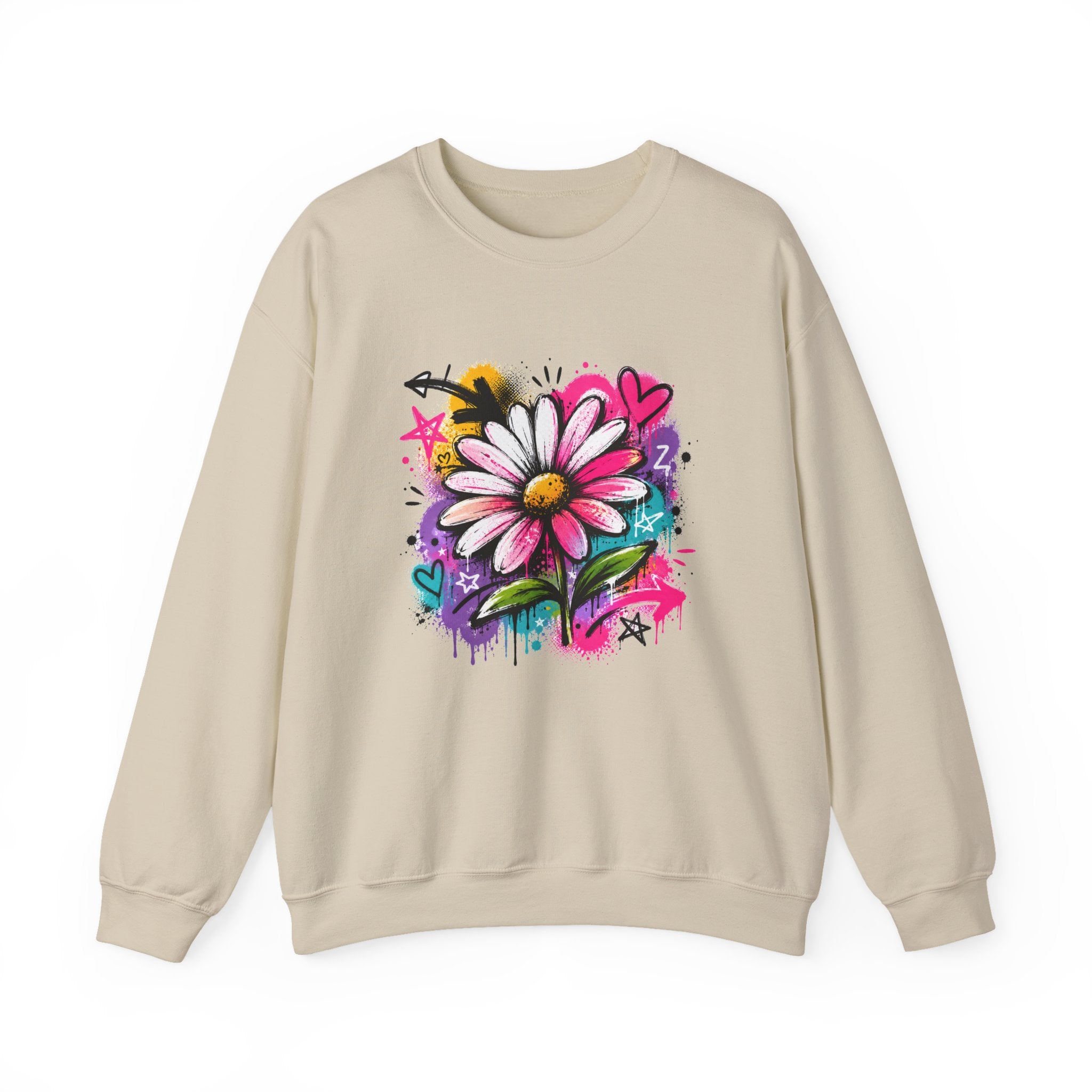 Wild Daisy — Graffiti Sweatshirt