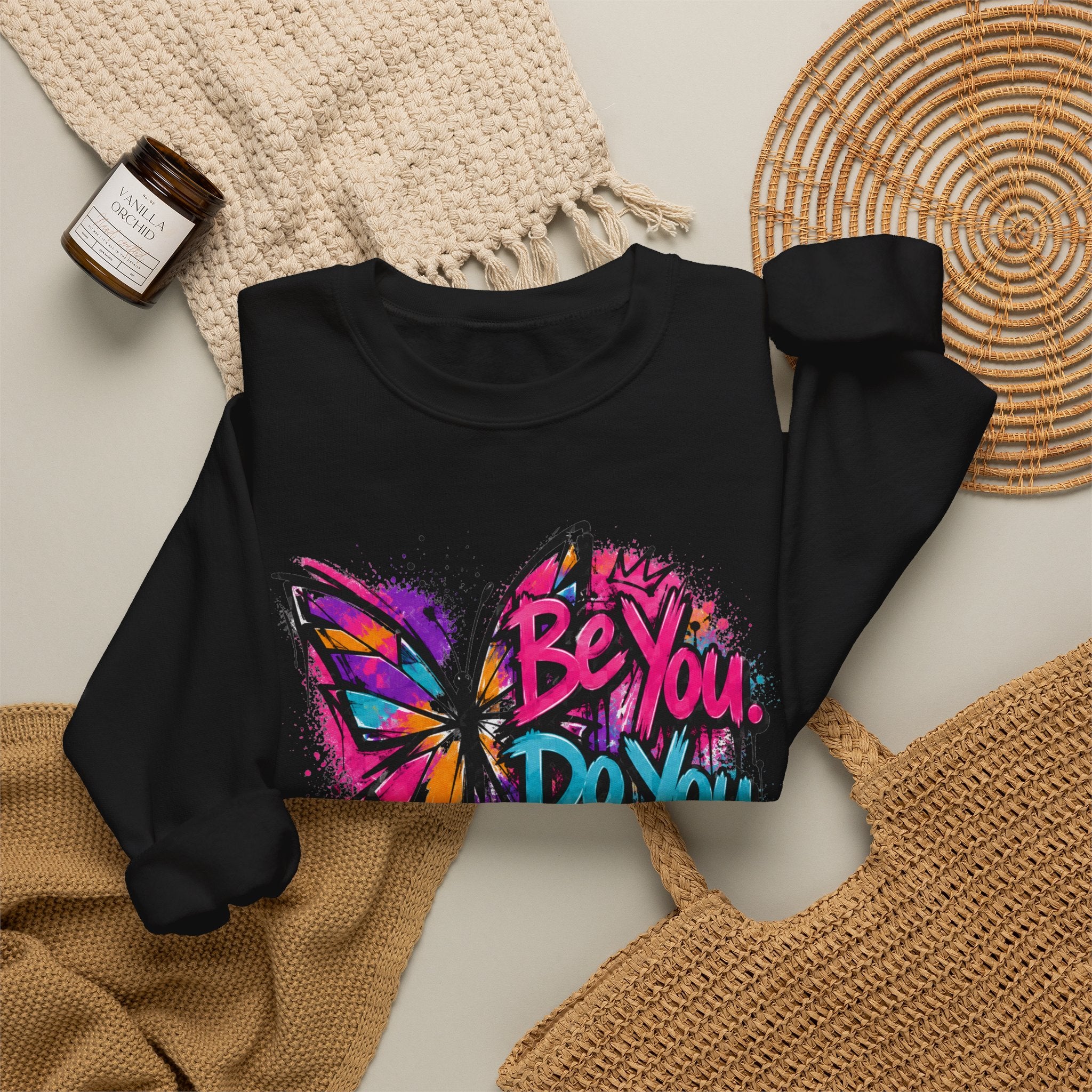 Be You. Do You. For You. — Graffiti Sweatshirt