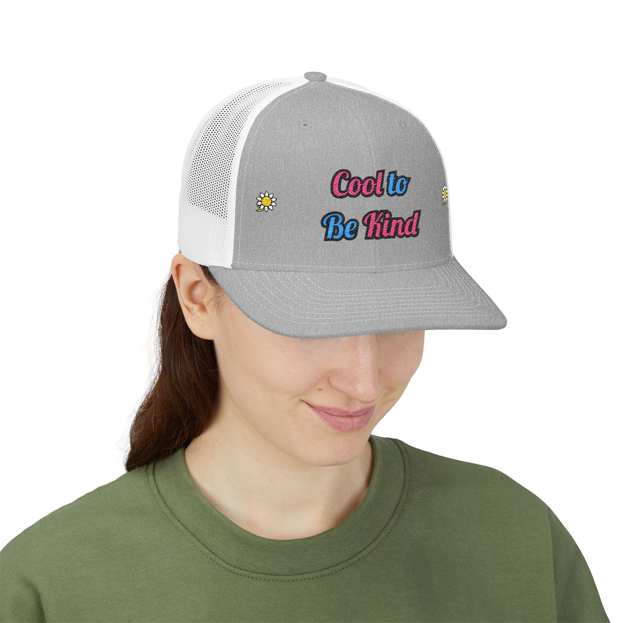 Cool to Be Kind — Embroidered Trucker Hat