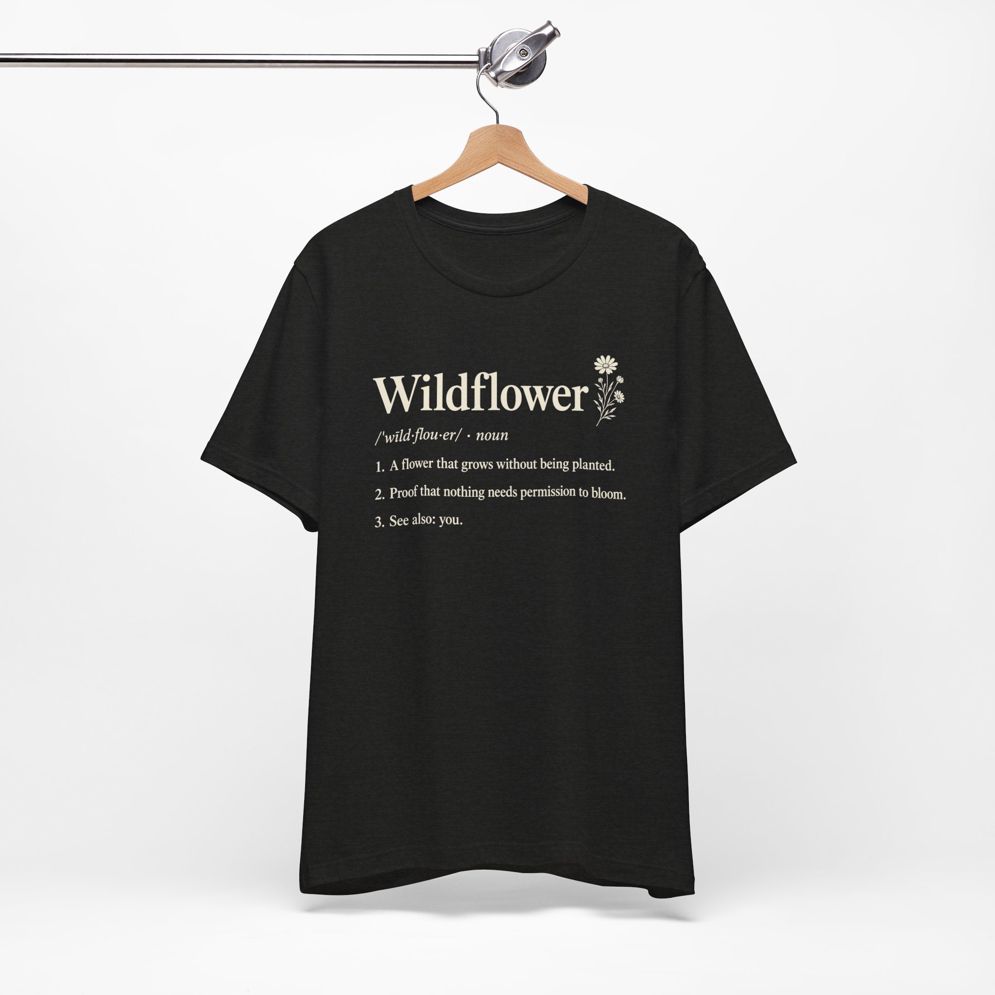 Wildflower Definition Botanical T-Shirt