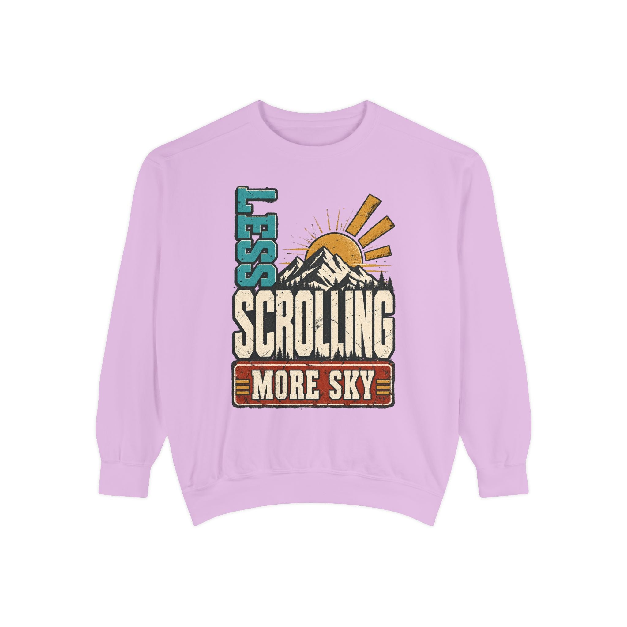 Less Scrolling More Sky Sweatshirt