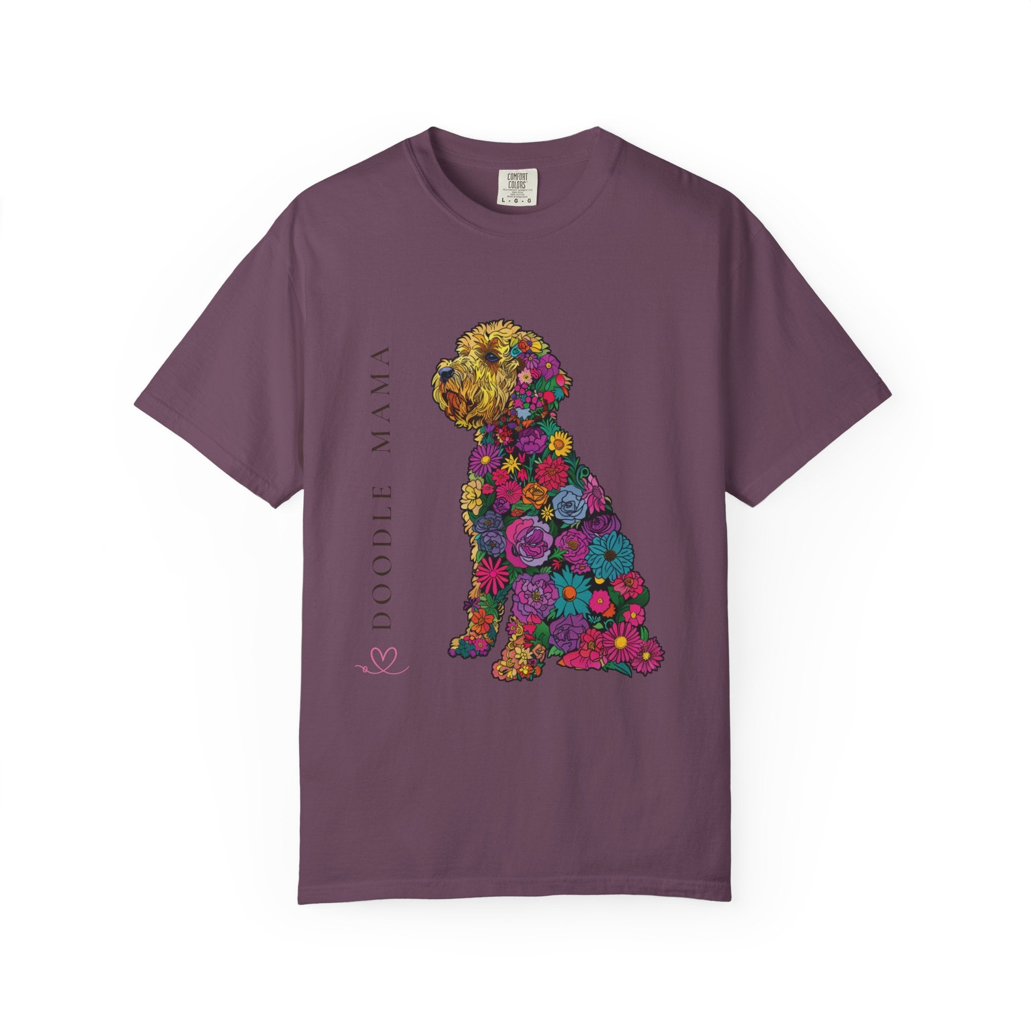 Doodle Mama - Floral Doodle Tee