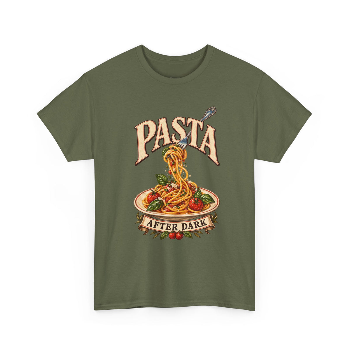 Pasta After Dark Late Night Cooking T-Shirt