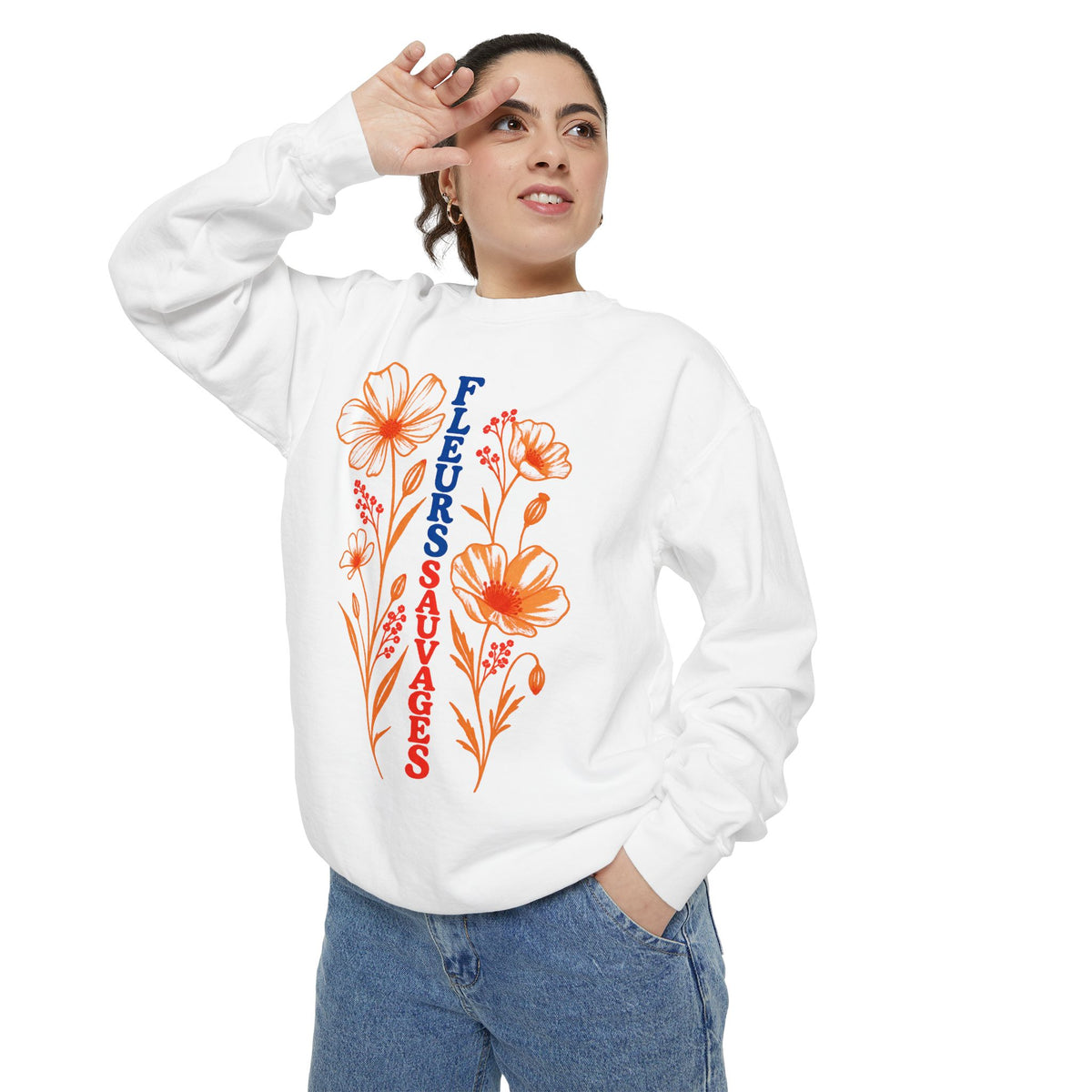 Fleurs Sauvages Wildflower Sweatshirt