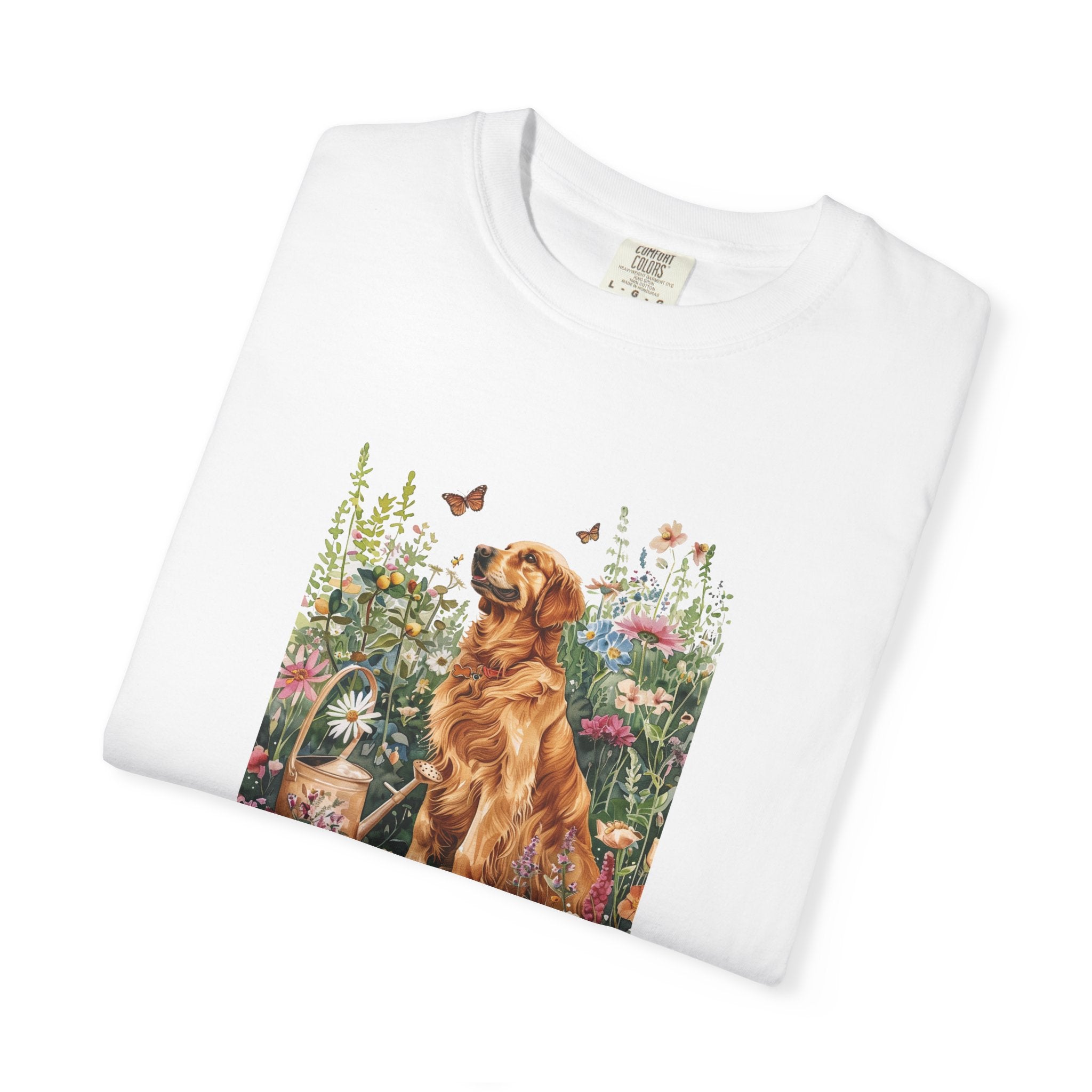 Id Rather Be in My Garden tee folded view