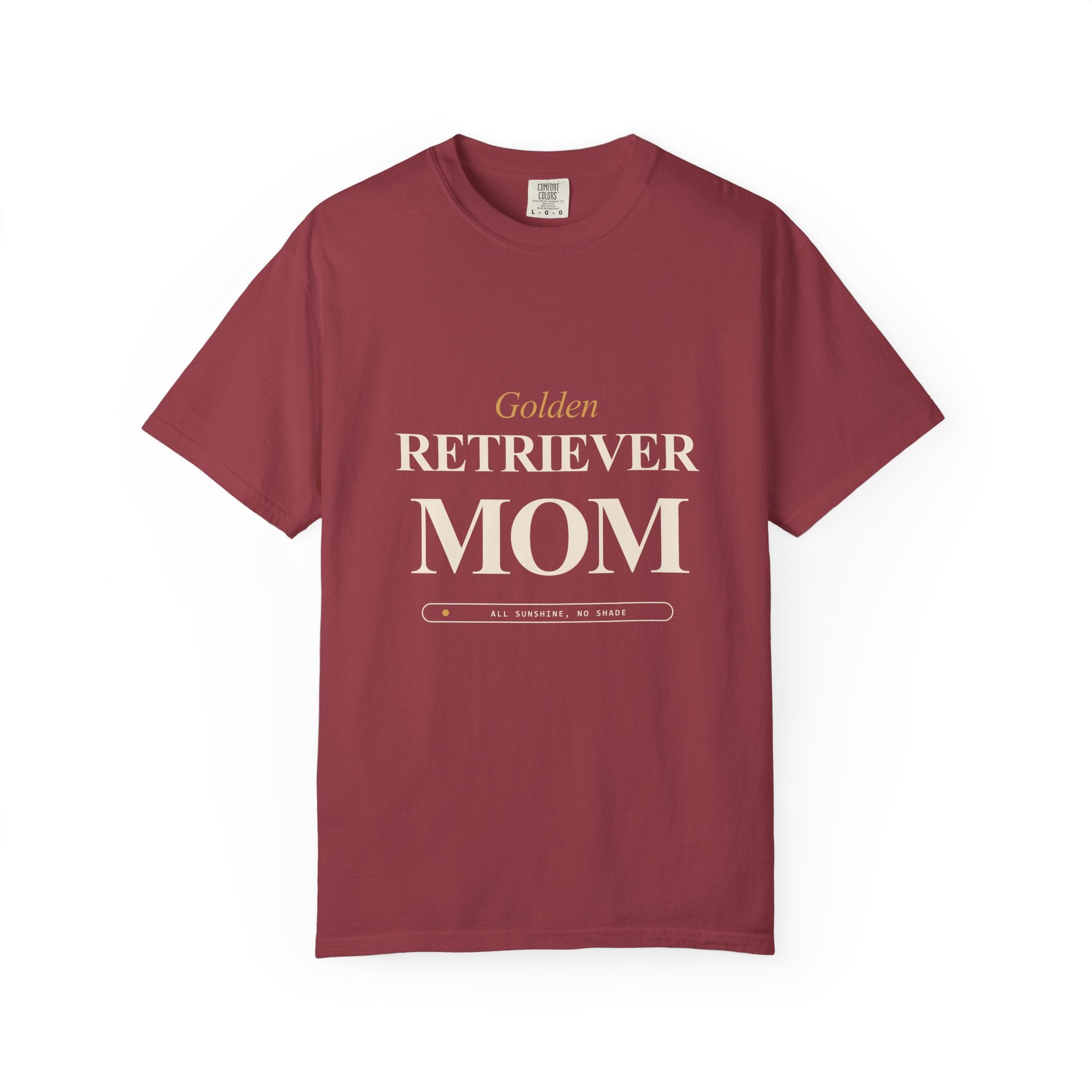All Sunshine No Shade - Golden Retriever Mom (Dark Tee)
