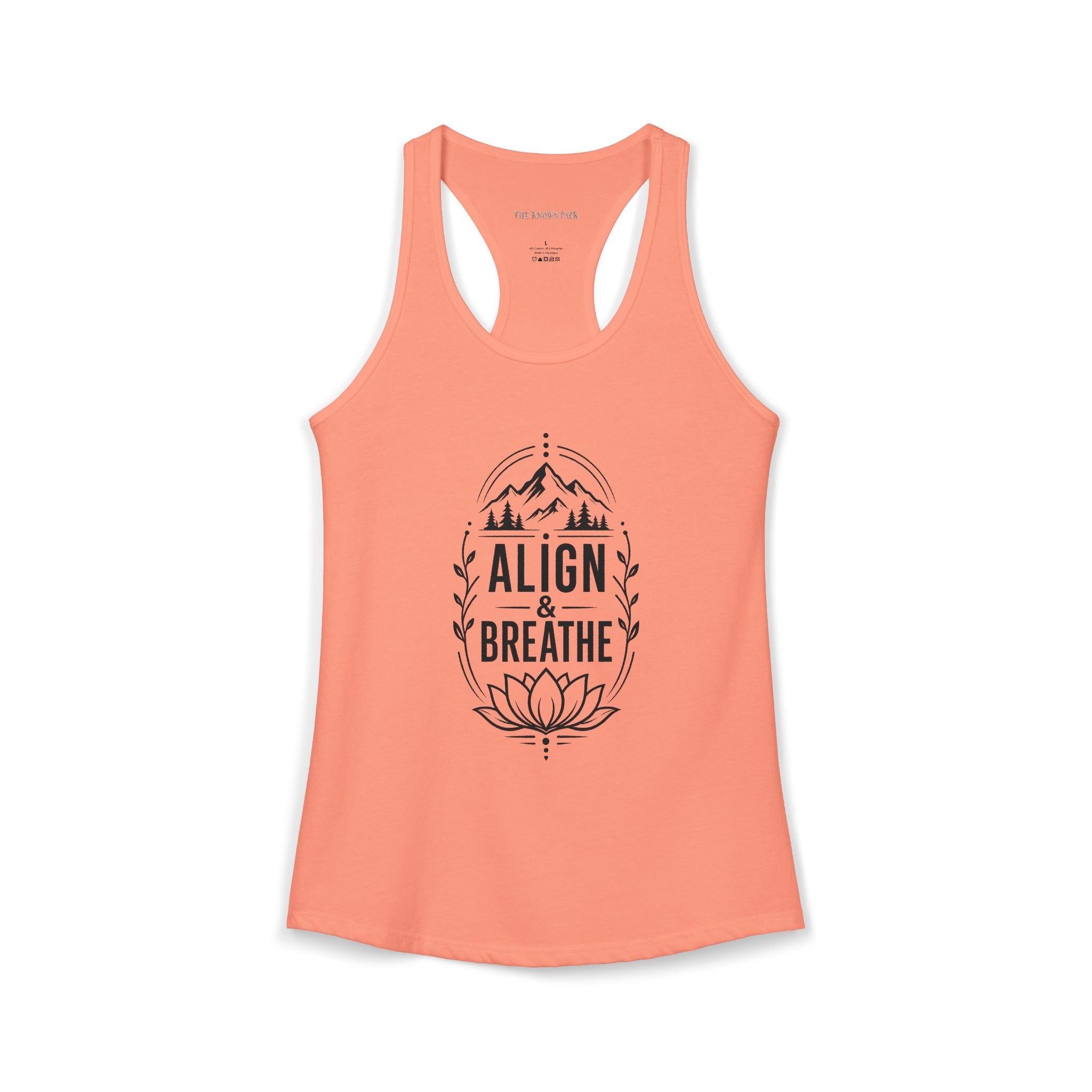 Align & Breathe — Women's Racerback Tank