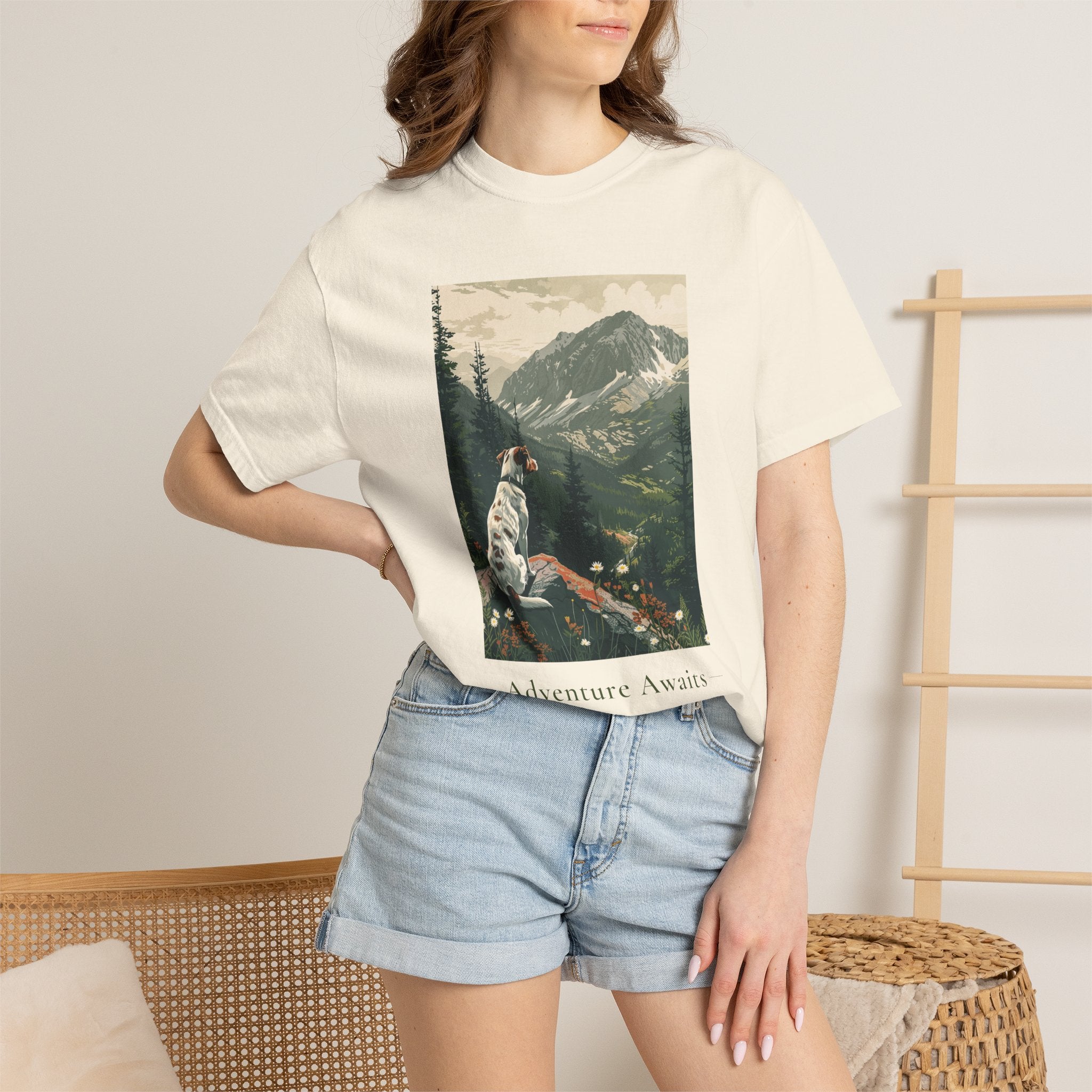 Adventure Awaits - National Park Dog Tee