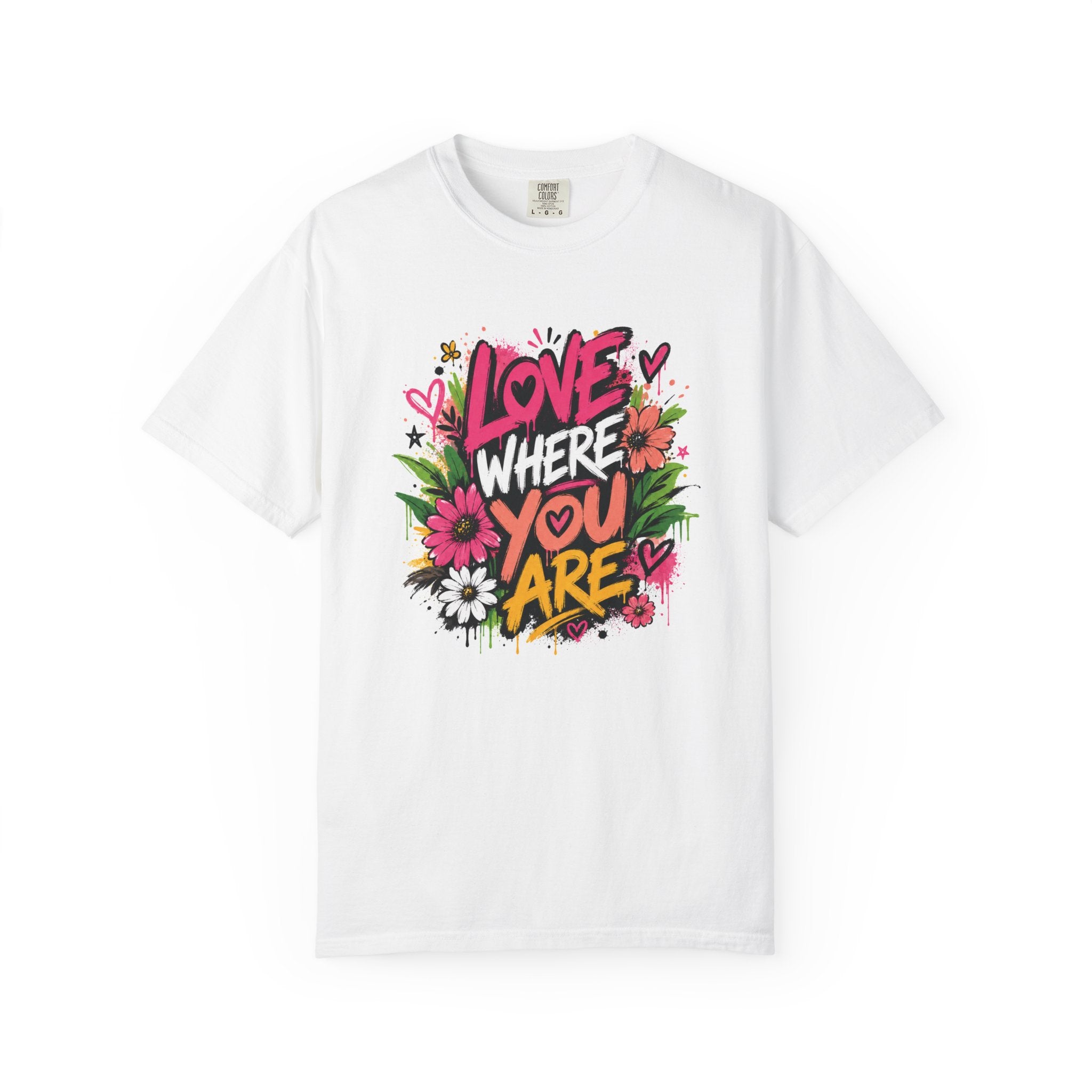 Love Where You Are — Graffiti Tee