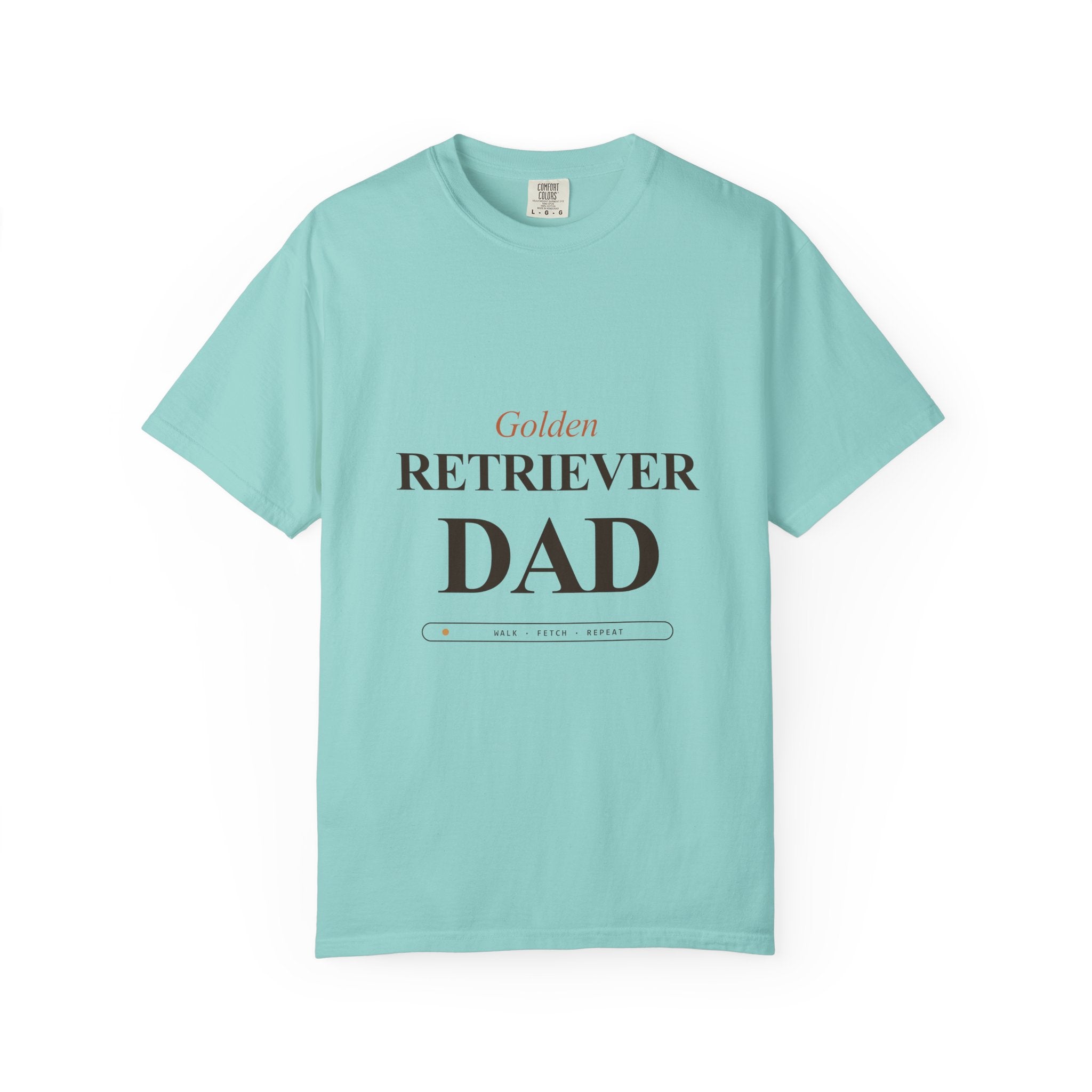 Walk Fetch Repeat - Golden Retriever Dad
