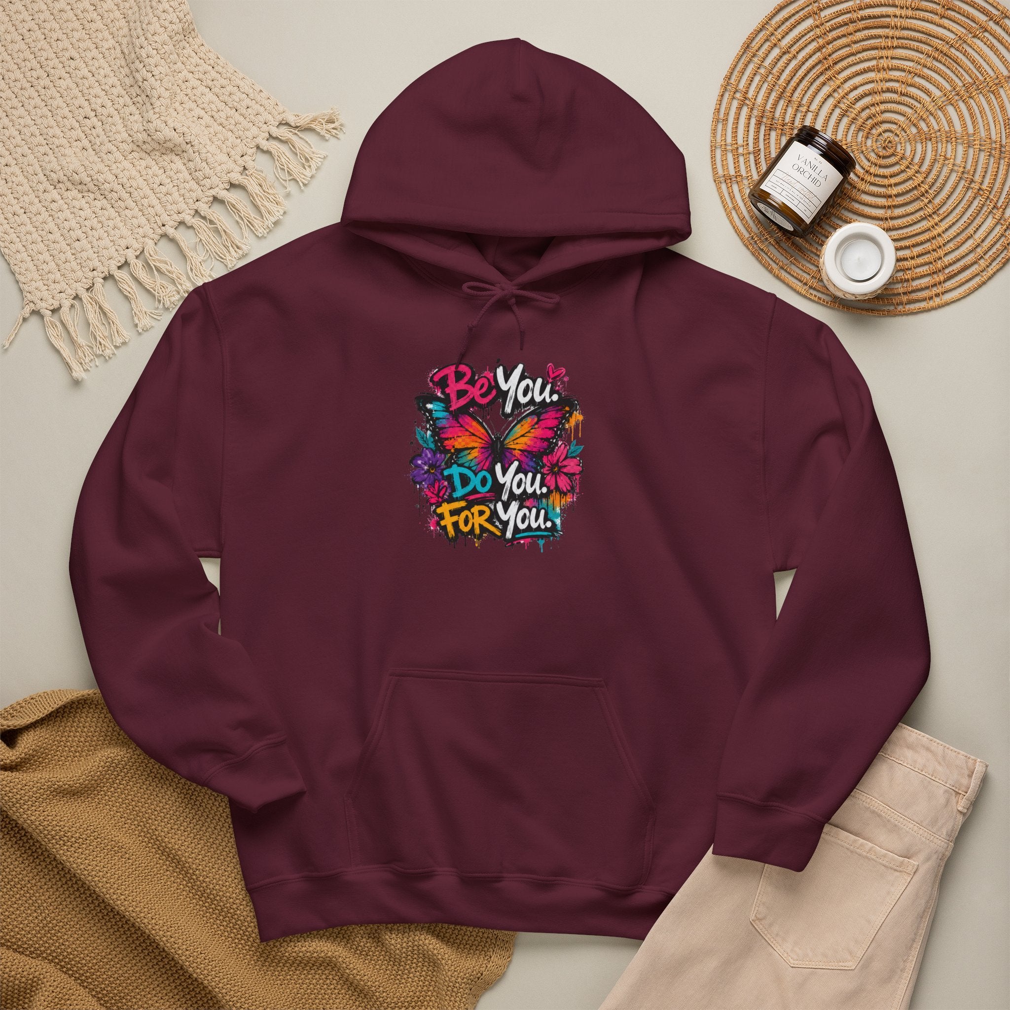 Be You. Do You. For You. — Graffiti Hoodie