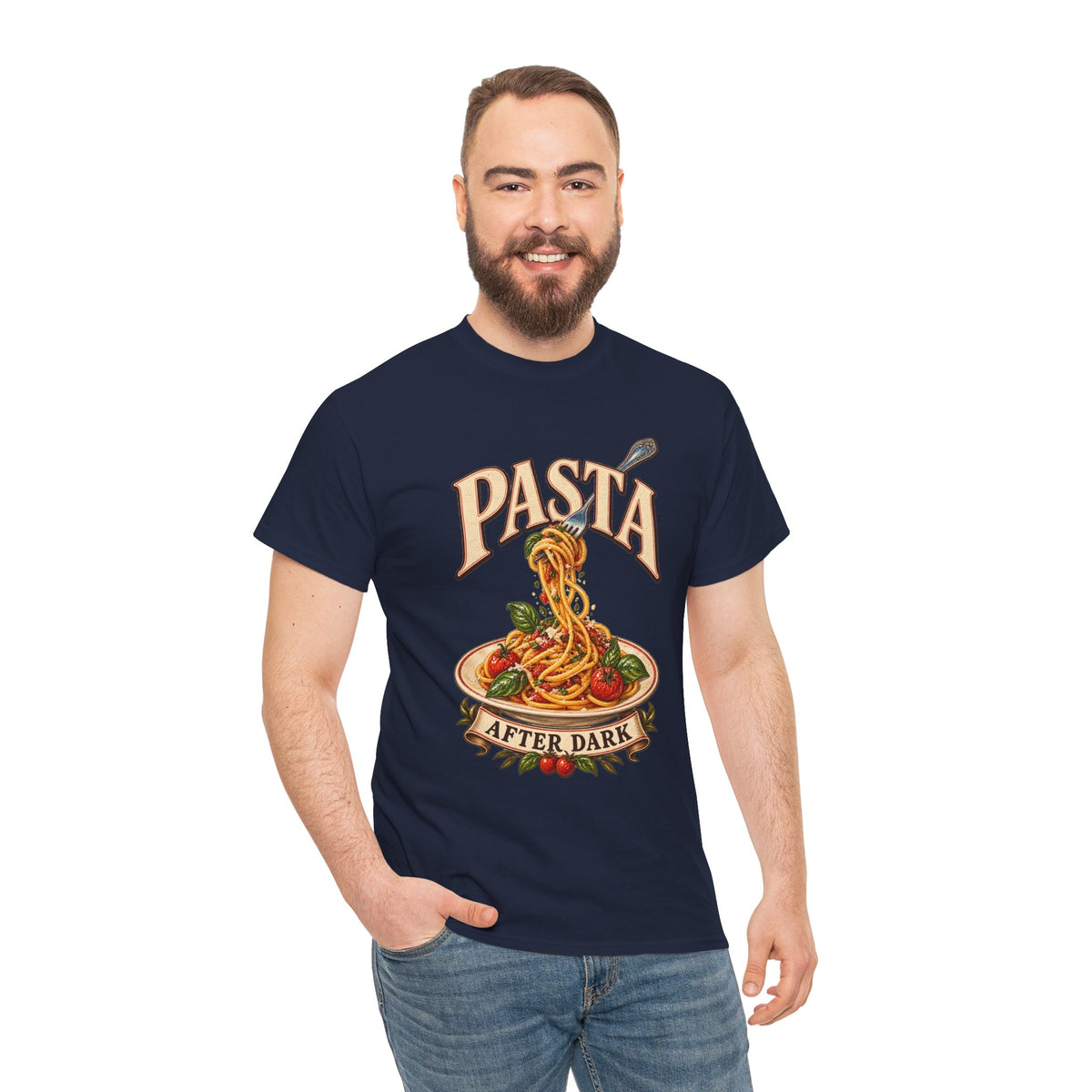 Pasta After Dark Late Night Cooking T-Shirt