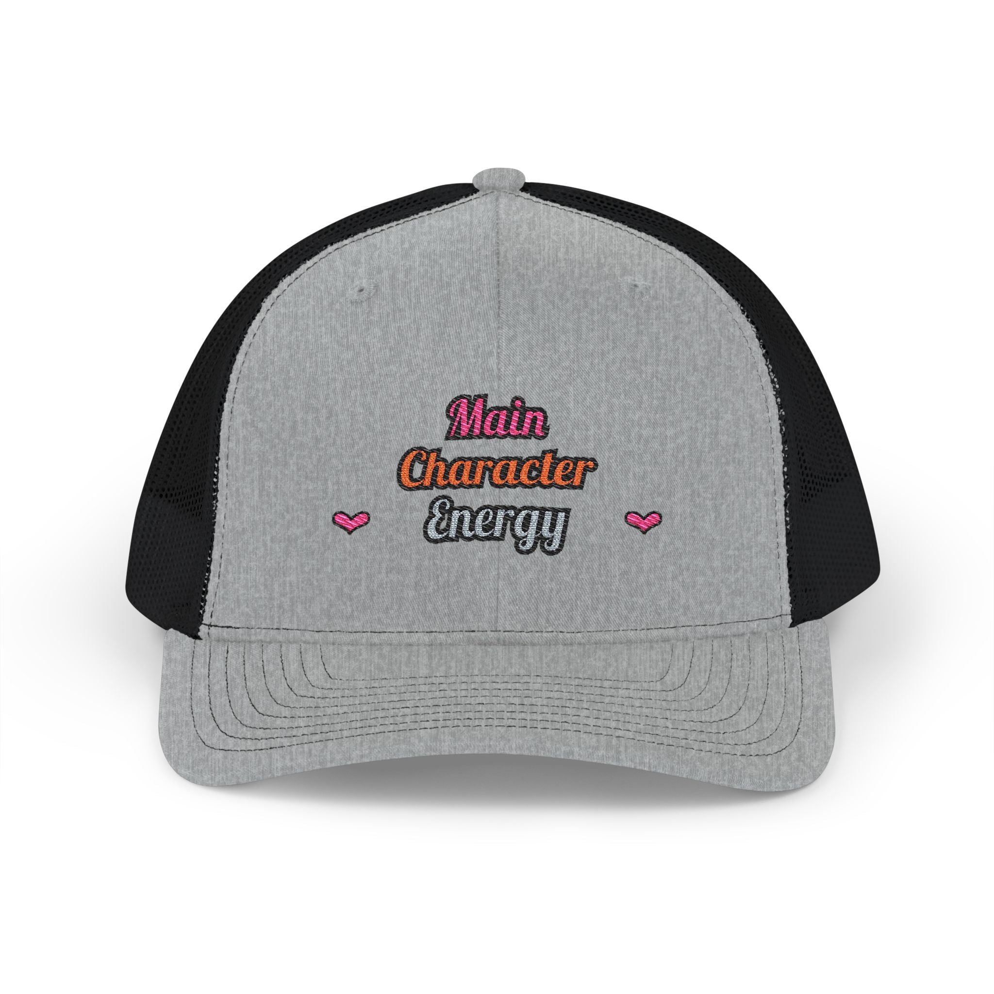 Main Character Energy — Embroidered Trucker Hat