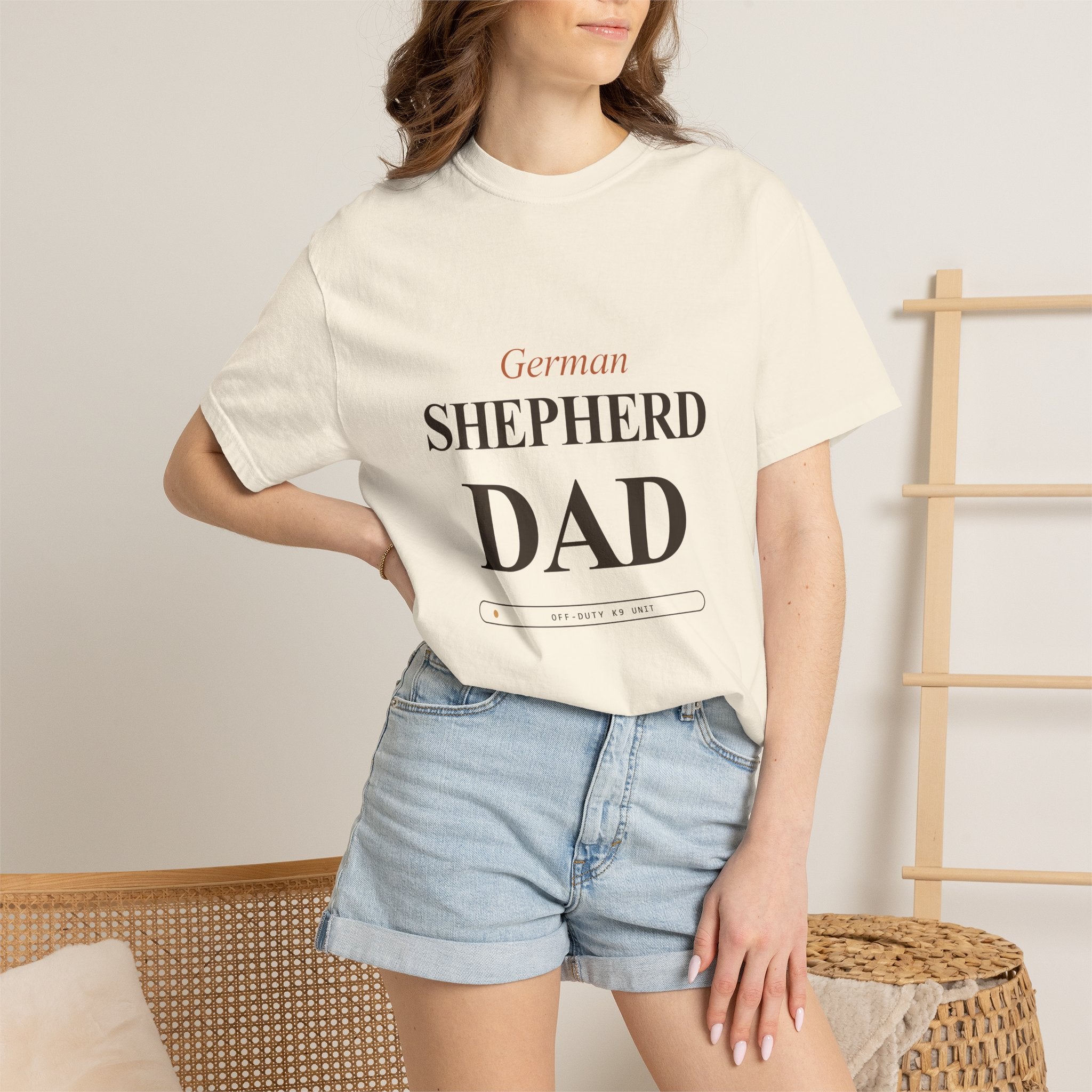 Off-Duty K9 Unit - German Shepherd Dad