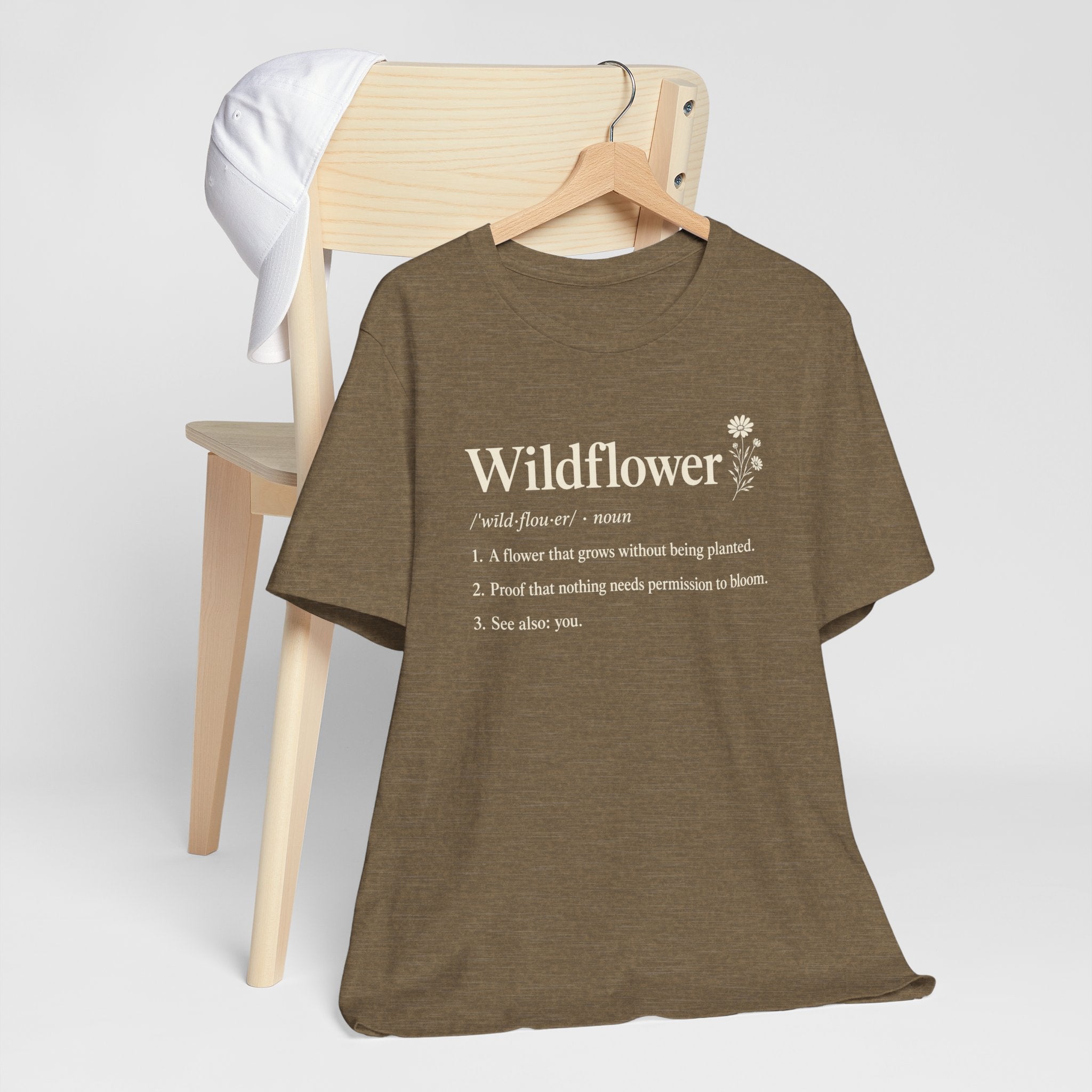 Wildflower Definition Botanical T-Shirt