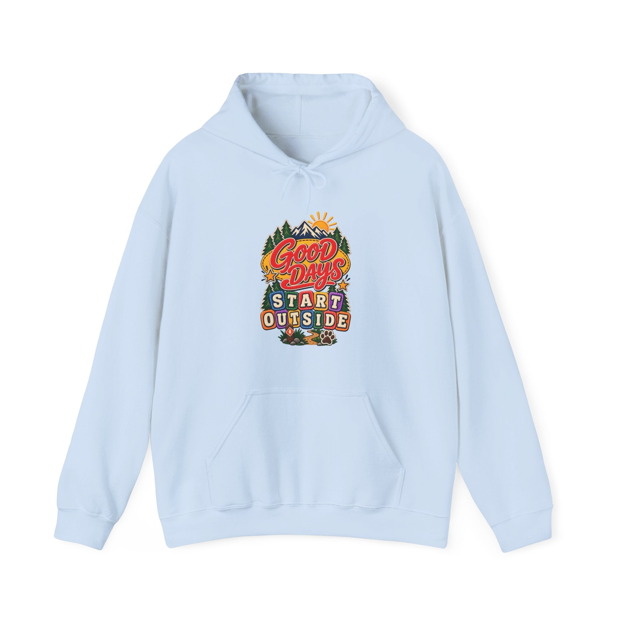 Good Days Start Outside Hoodie — Soft Fleece