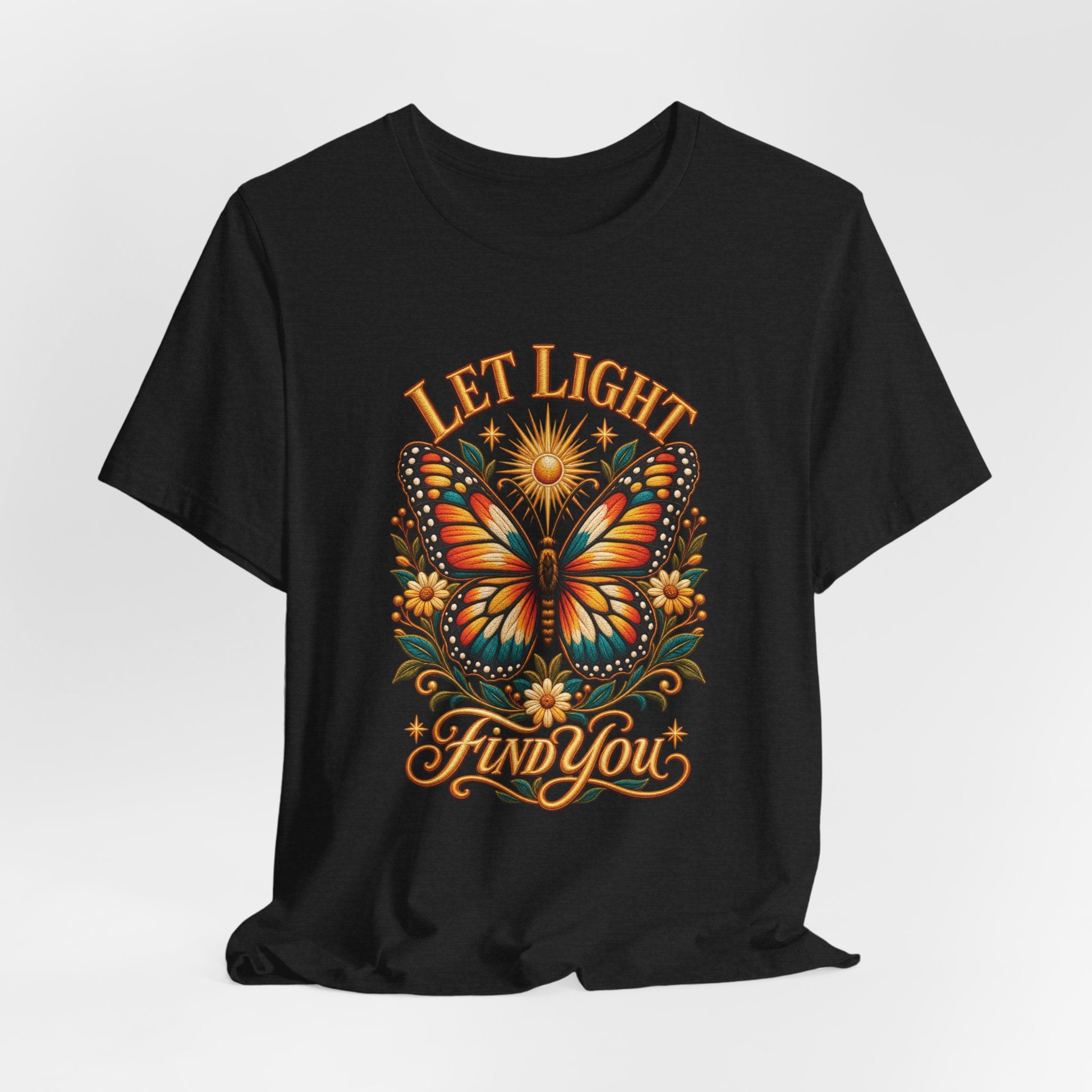 Let Light Find You T-Shirt — Garment-Dyed Cotton