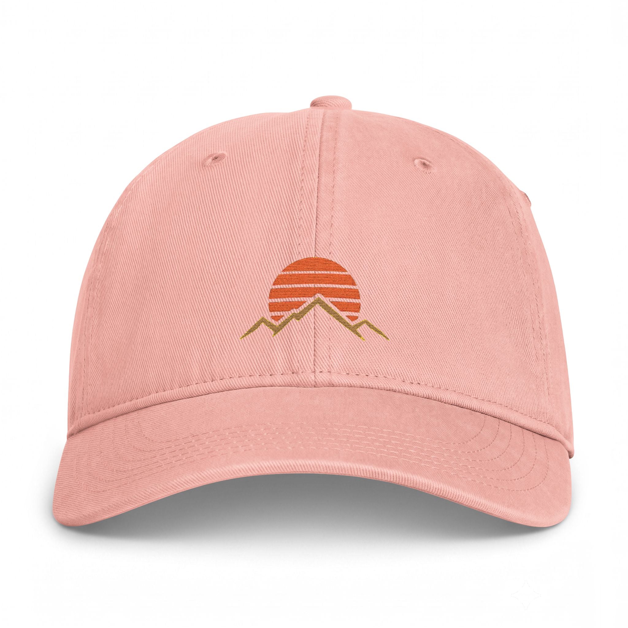 Retro Sunset — Washed Cotton Cap