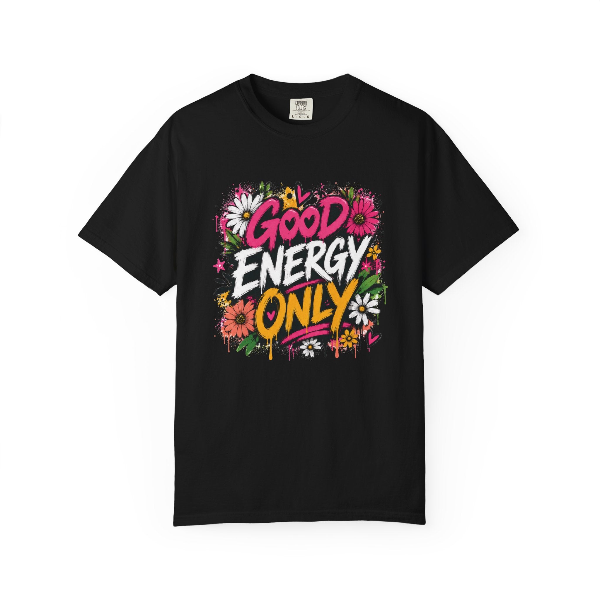Good Energy Only — Graffiti Tee