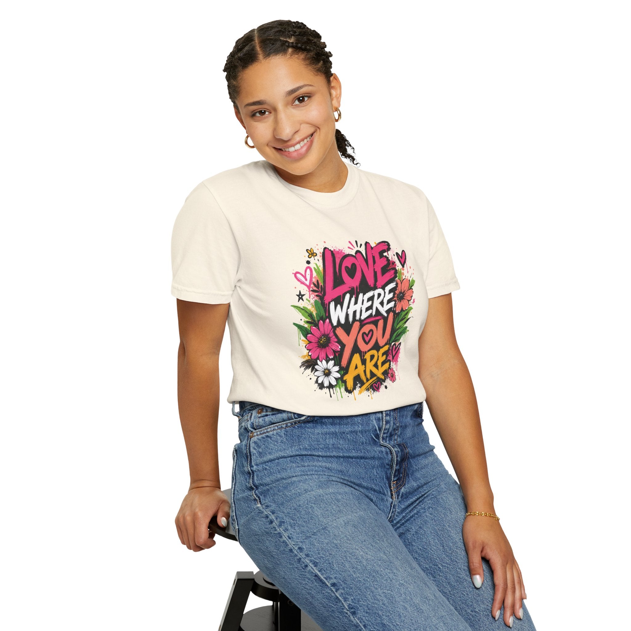 Love Where You Are — Graffiti Tee