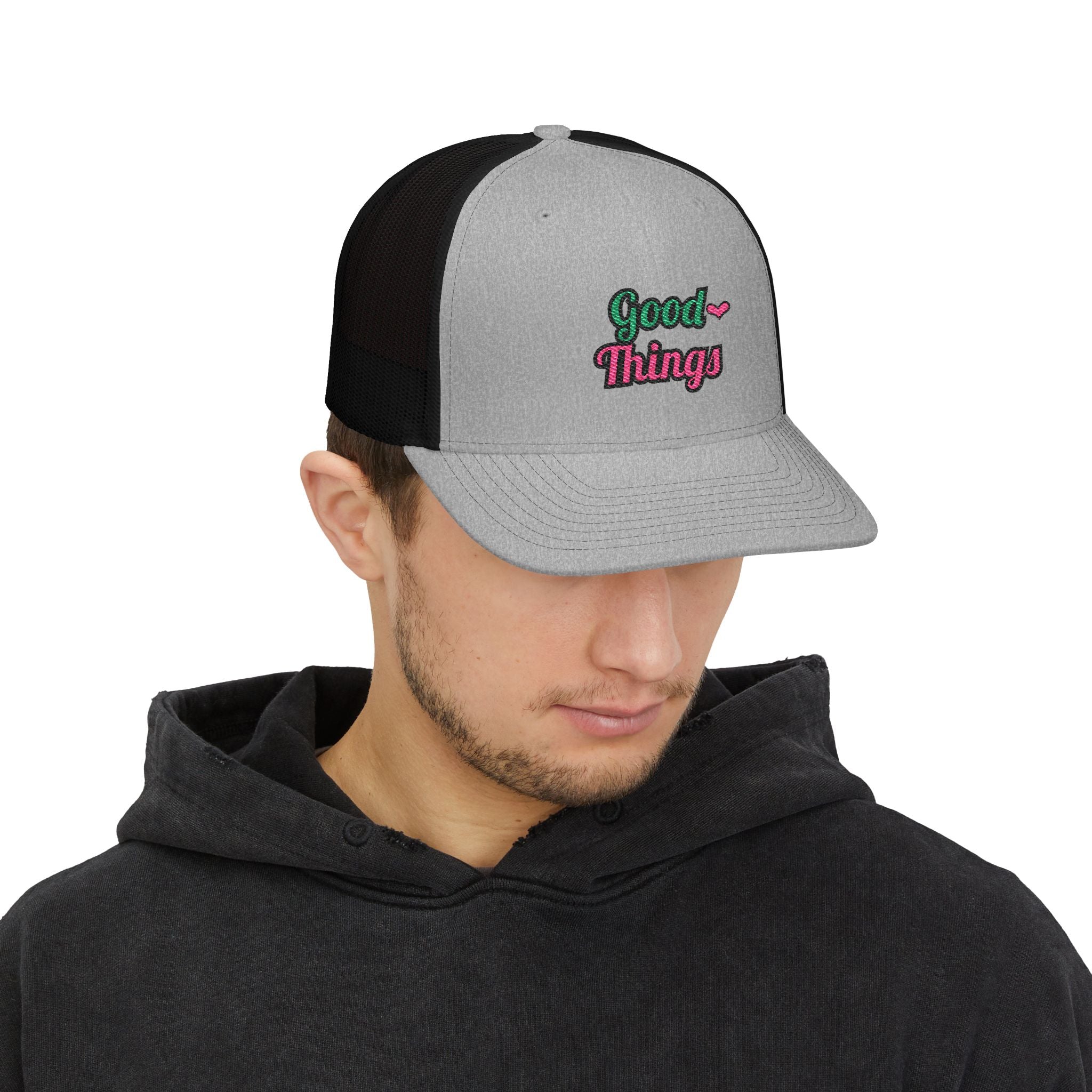 Good Things — Embroidered Trucker Hat