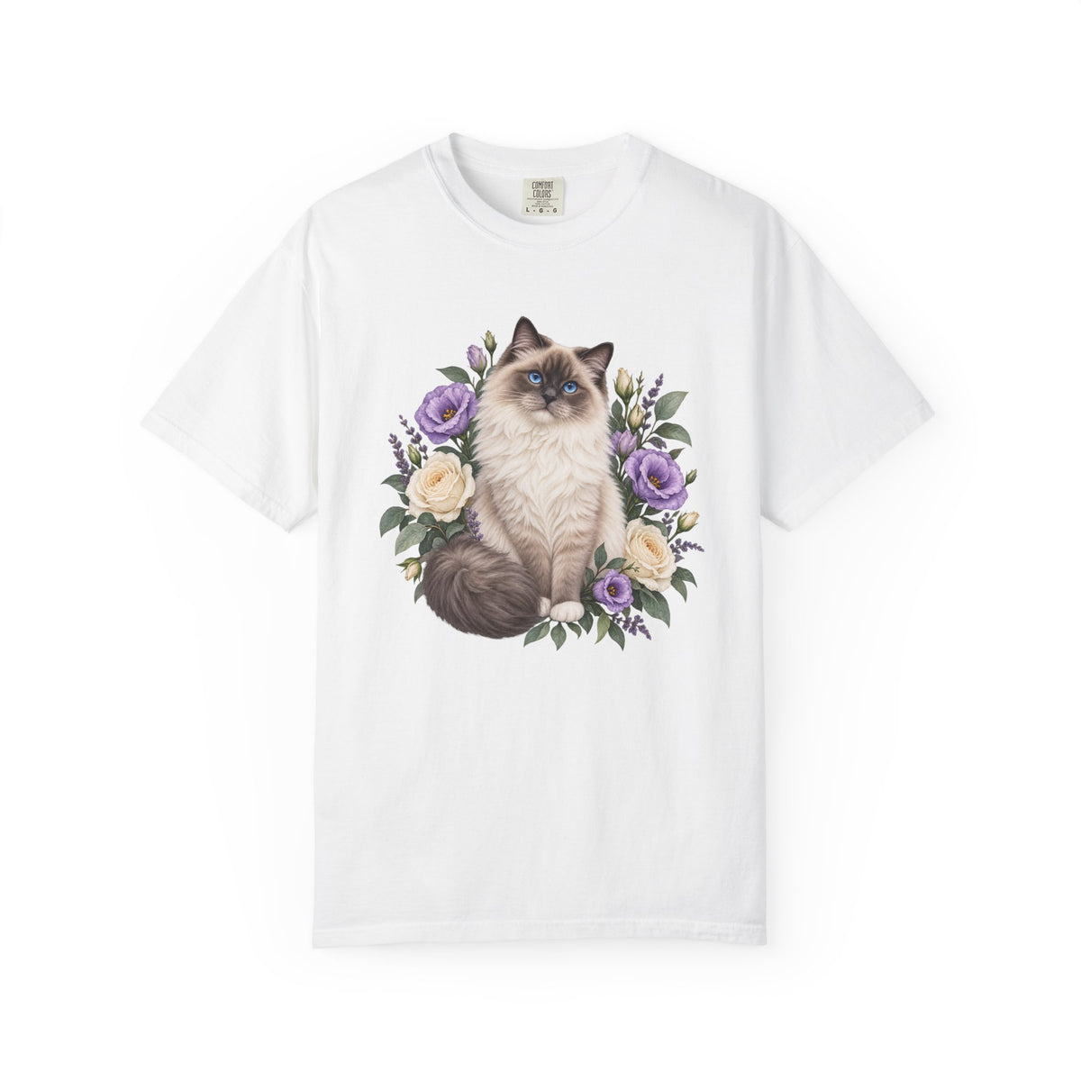 Hoopoe Hollyhock Tee