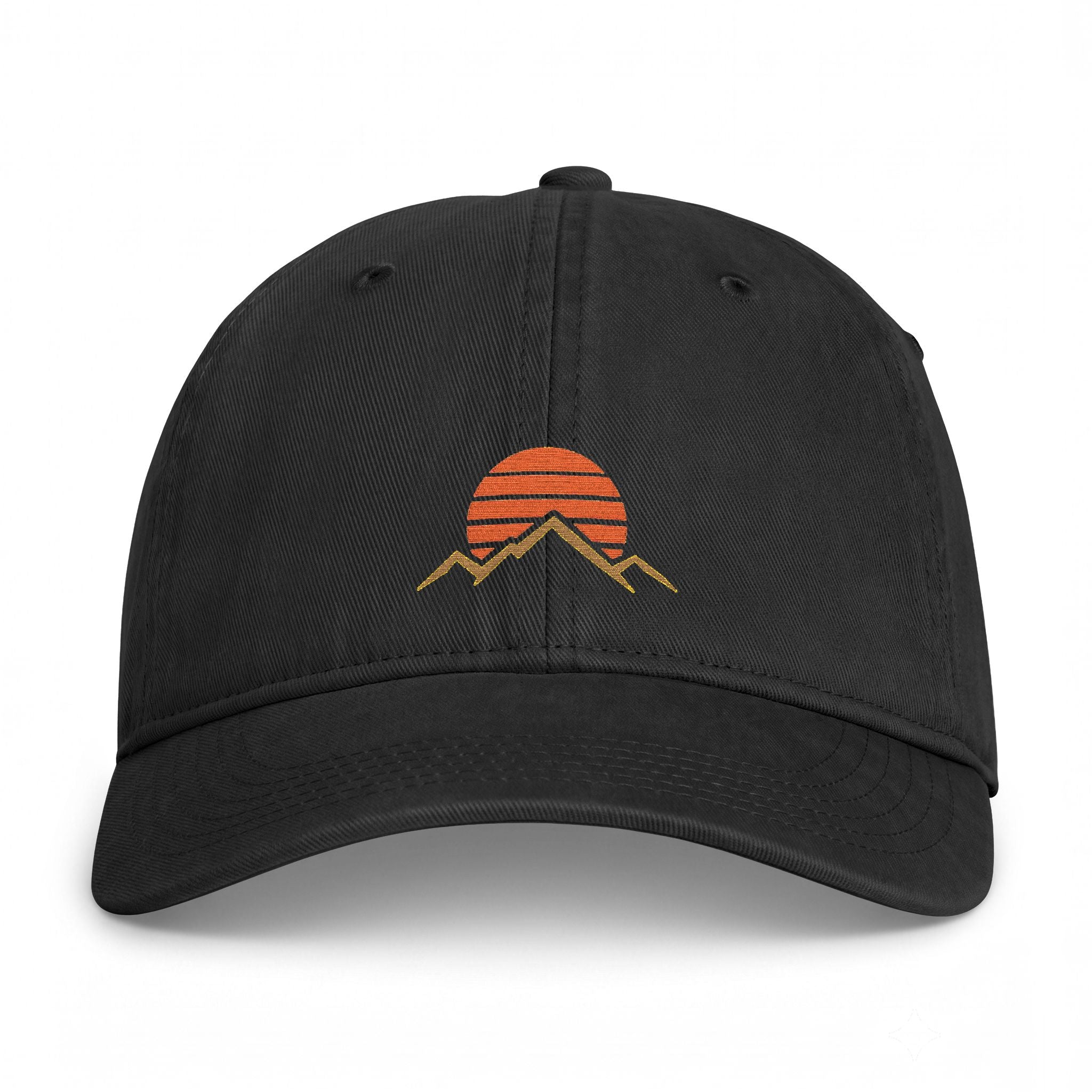 Retro Sunset — Washed Cotton Cap
