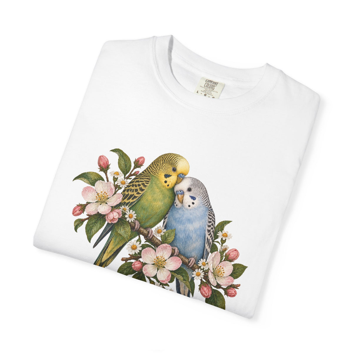 Budgie Parakeet T-Shirt — Where You Perch