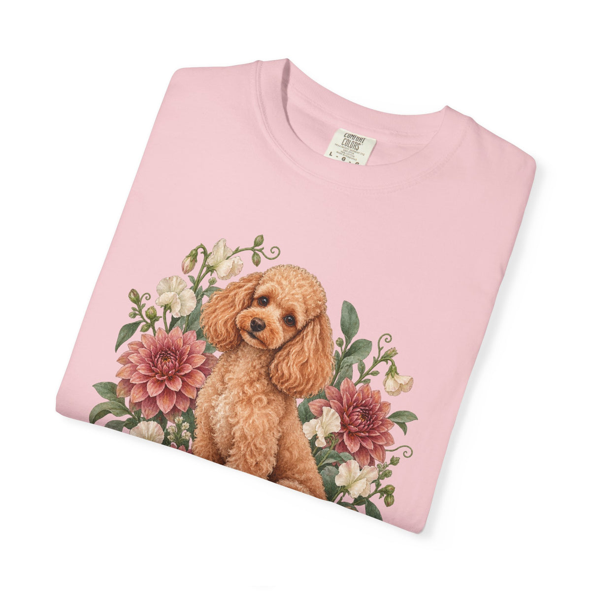 Poodle T-Shirt — Curls & Petals
