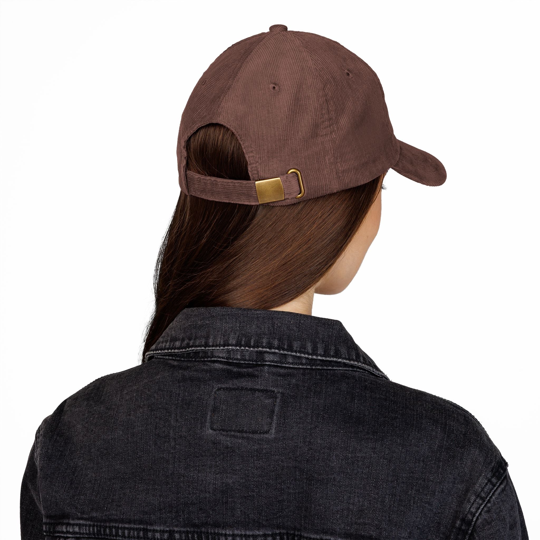 Mountains & Wildflowers — Embroidered Corduroy Hat