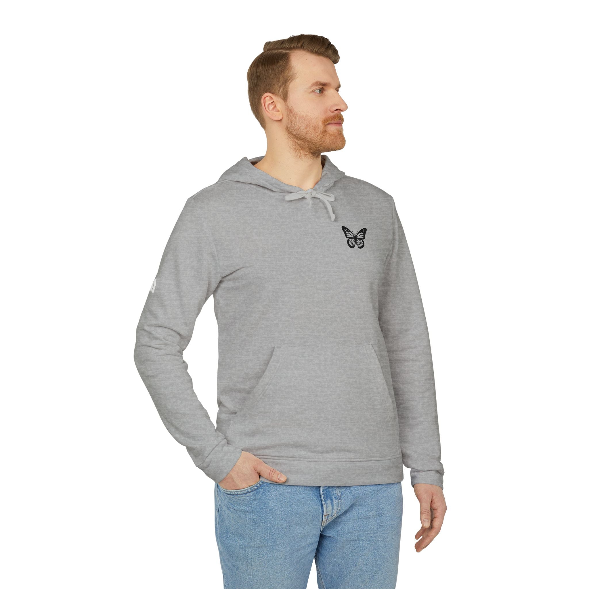 Monarch Butterfly — adidas Fleece Hoodie