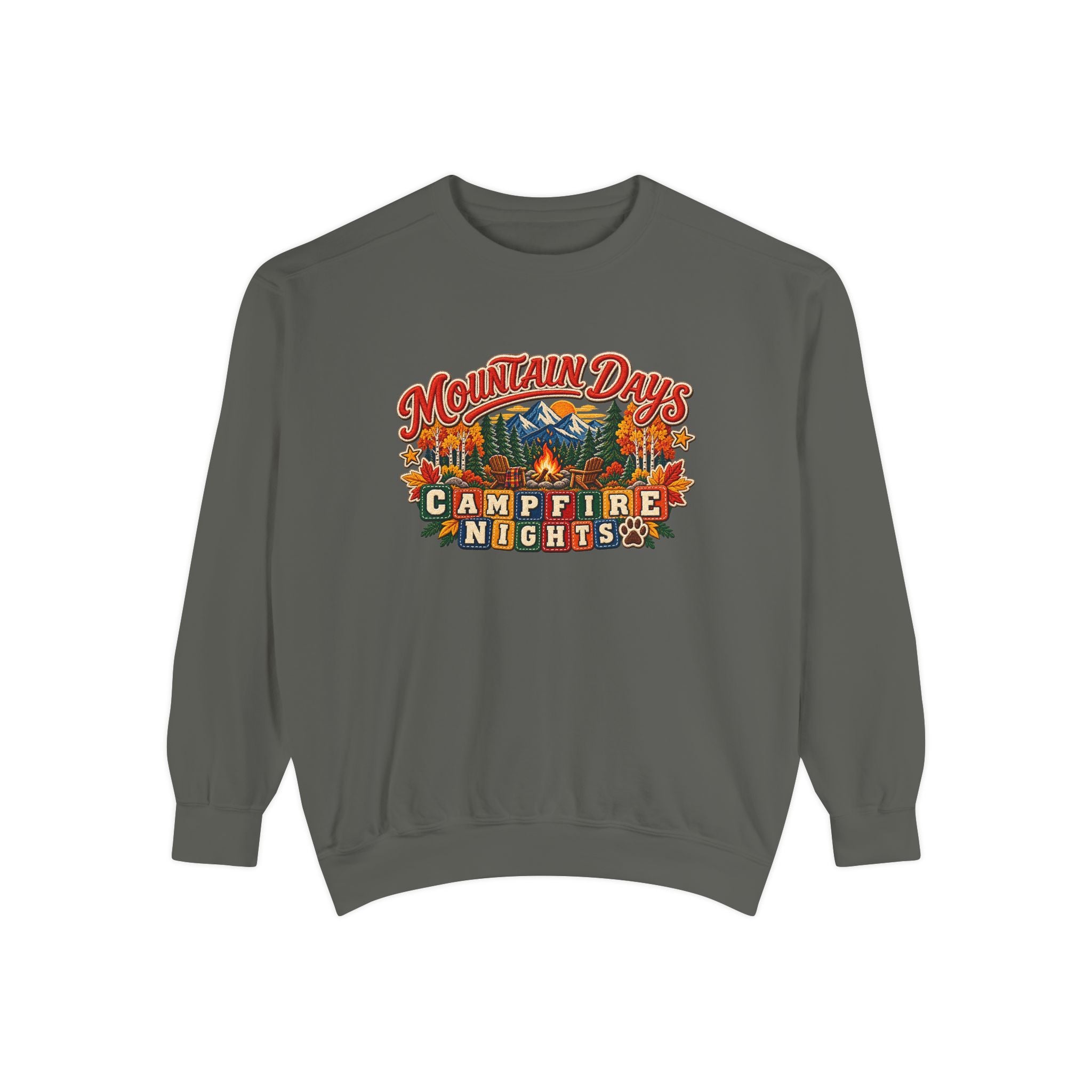 Mountain Days Campfire Nights Sweatshirt