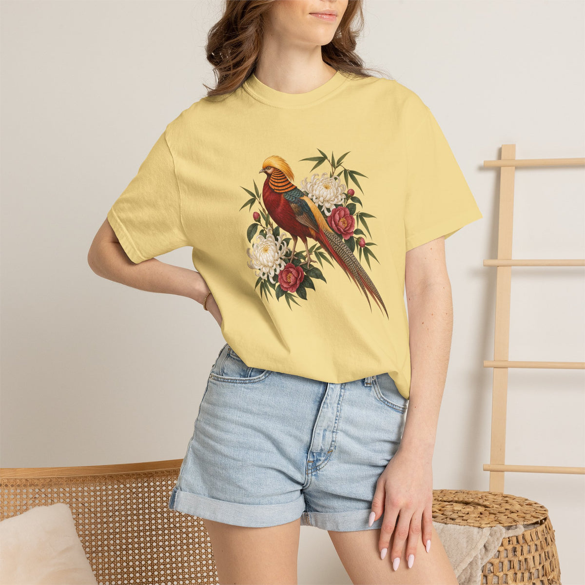 Golden Pheasant T-Shirt — Crown of Gold
