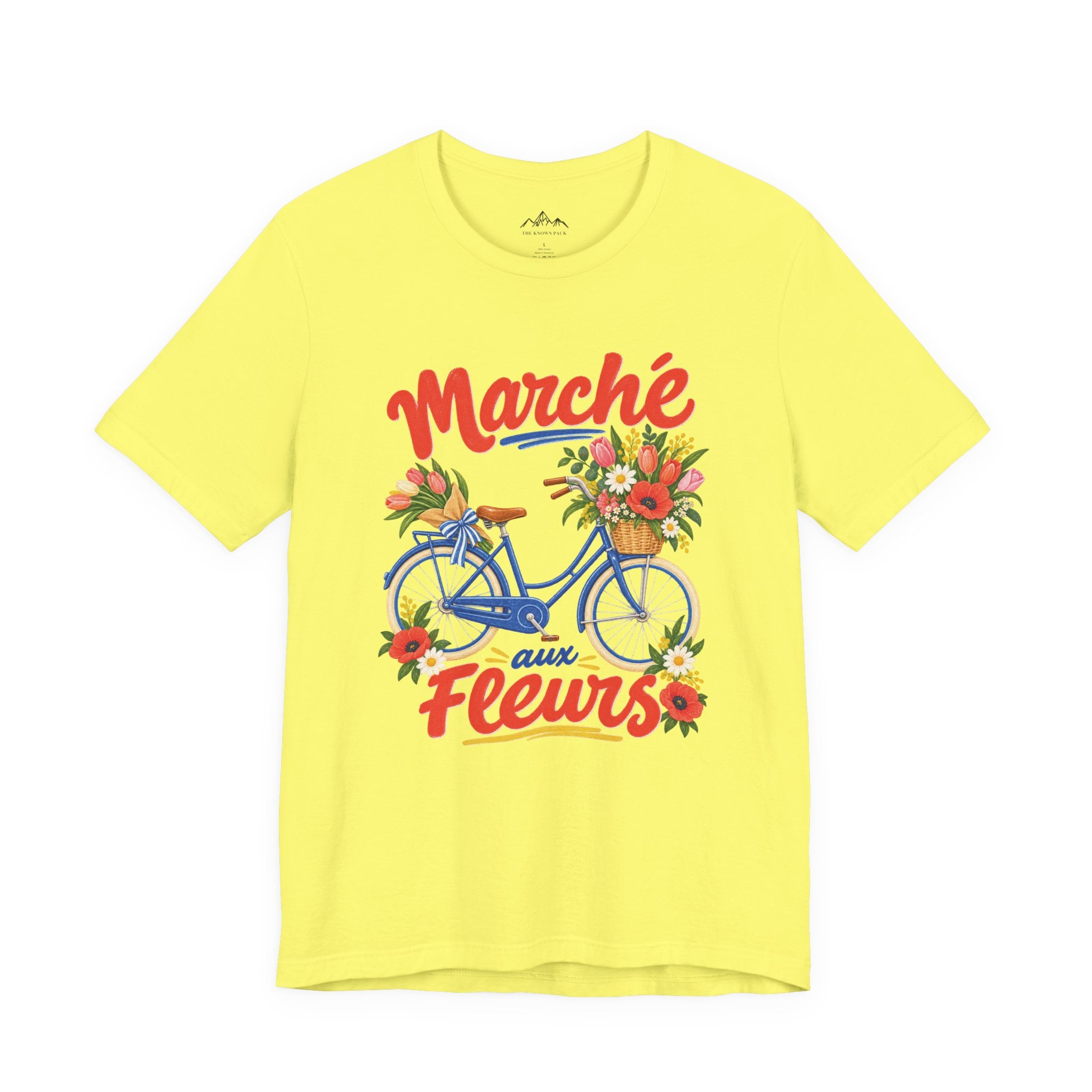 Marché aux Fleurs Flower Market T-Shirt