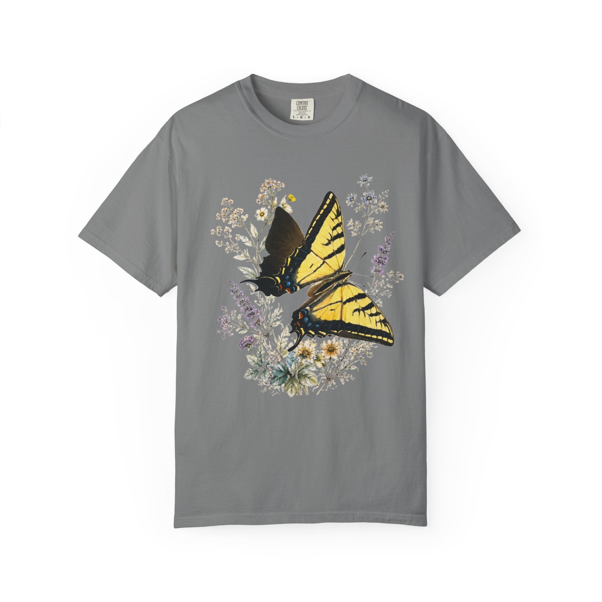 Swallowtail Butterfly - Botanical Wildflower Tee
