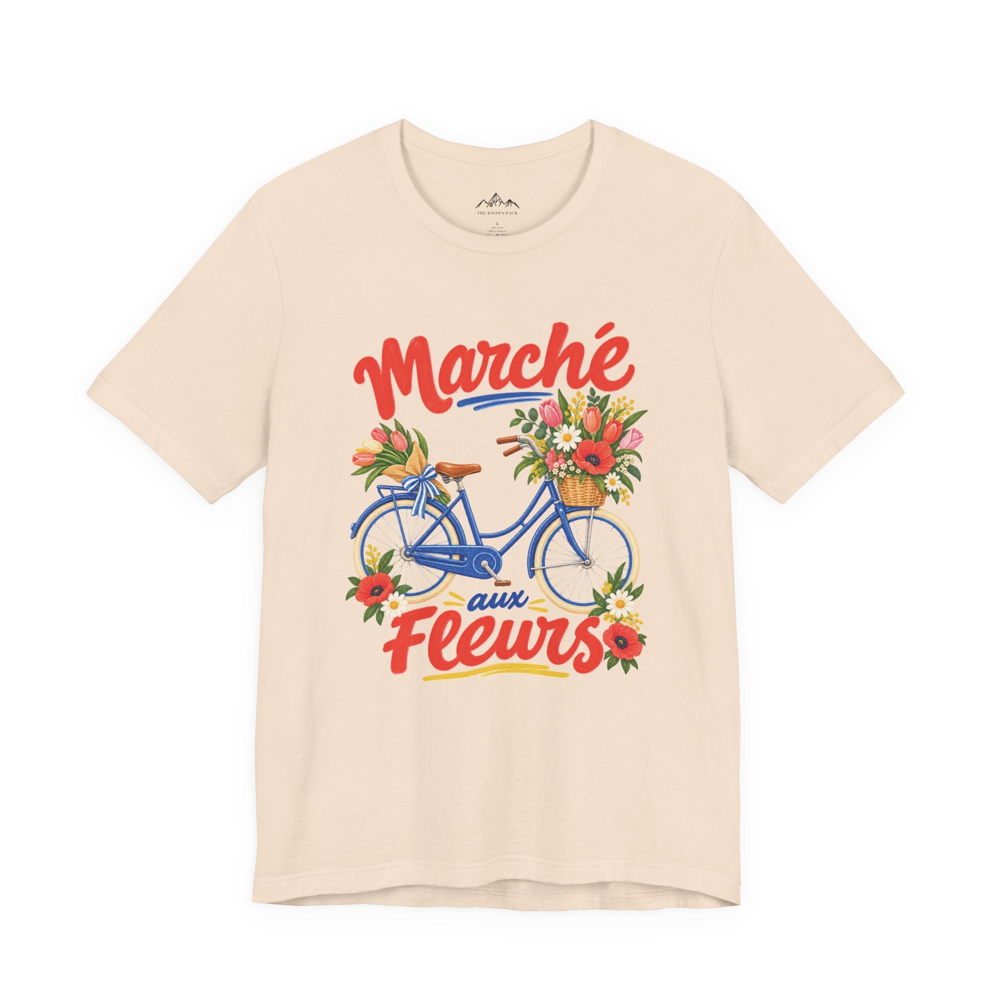 Marché aux Fleurs Flower Market T-Shirt