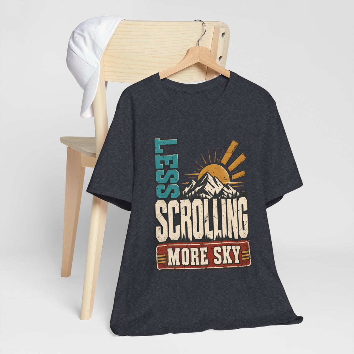 Less Scrolling More Sky T-Shirt