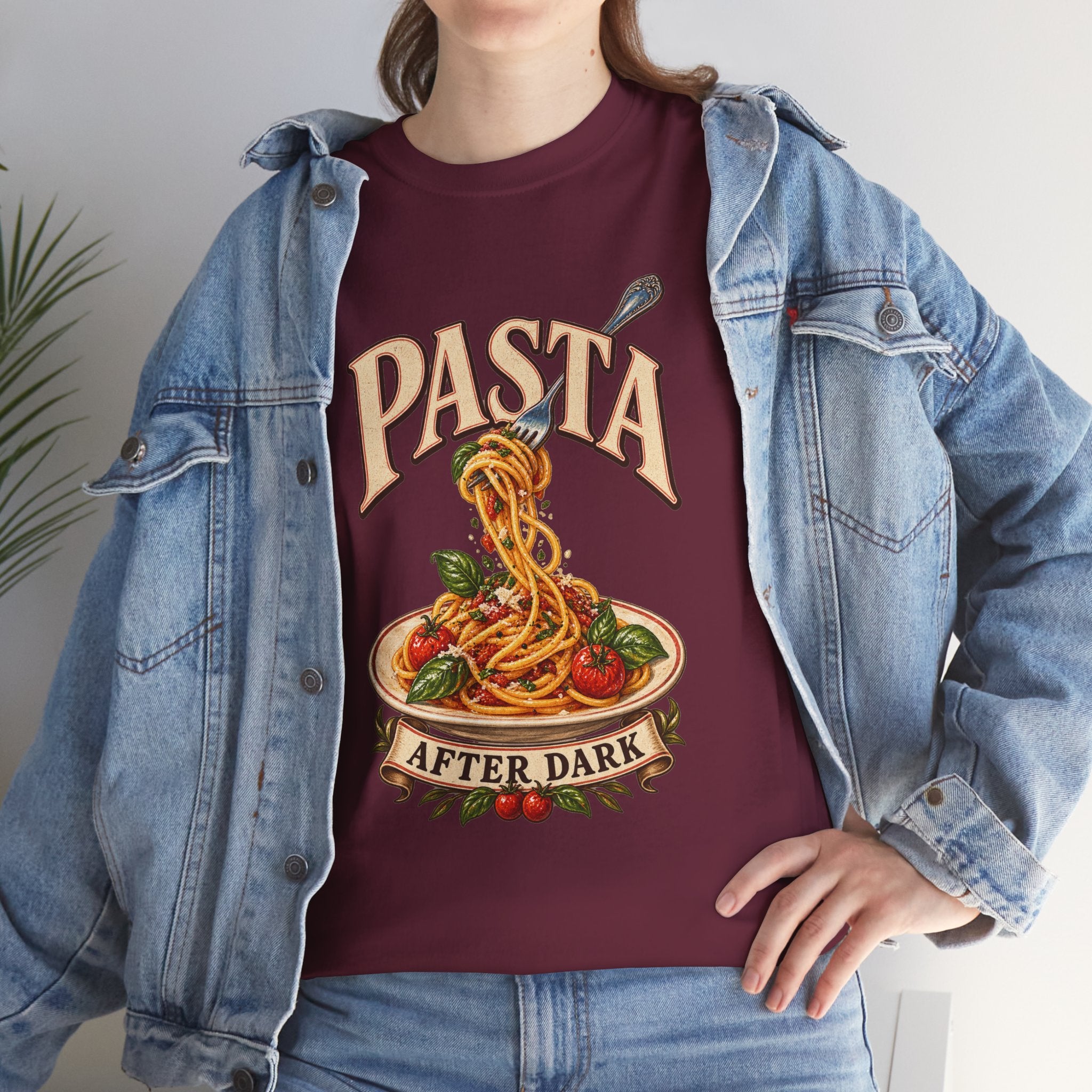 Pasta After Dark Late Night Cooking T-Shirt