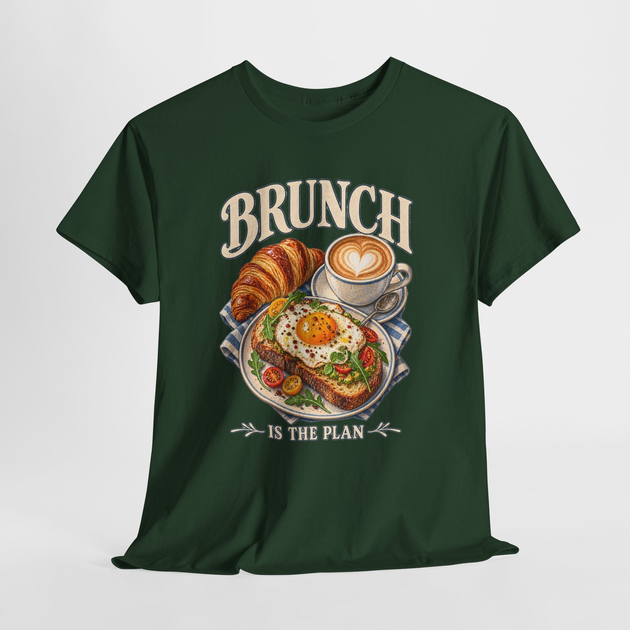 Brunch Is the Plan Funny Brunch T-Shirt