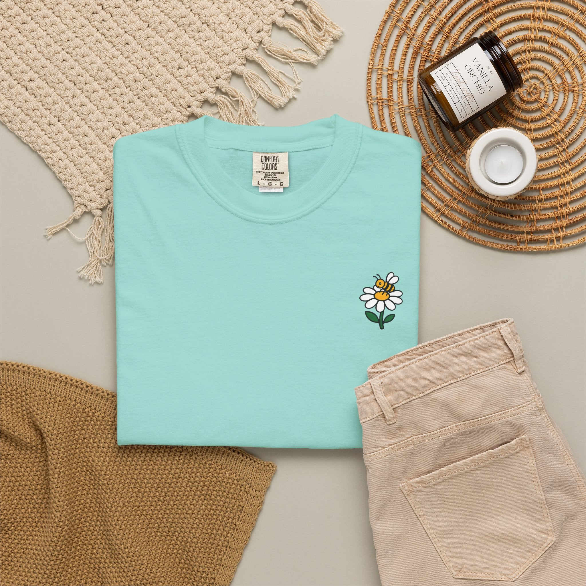 Flower & Bee — Tee