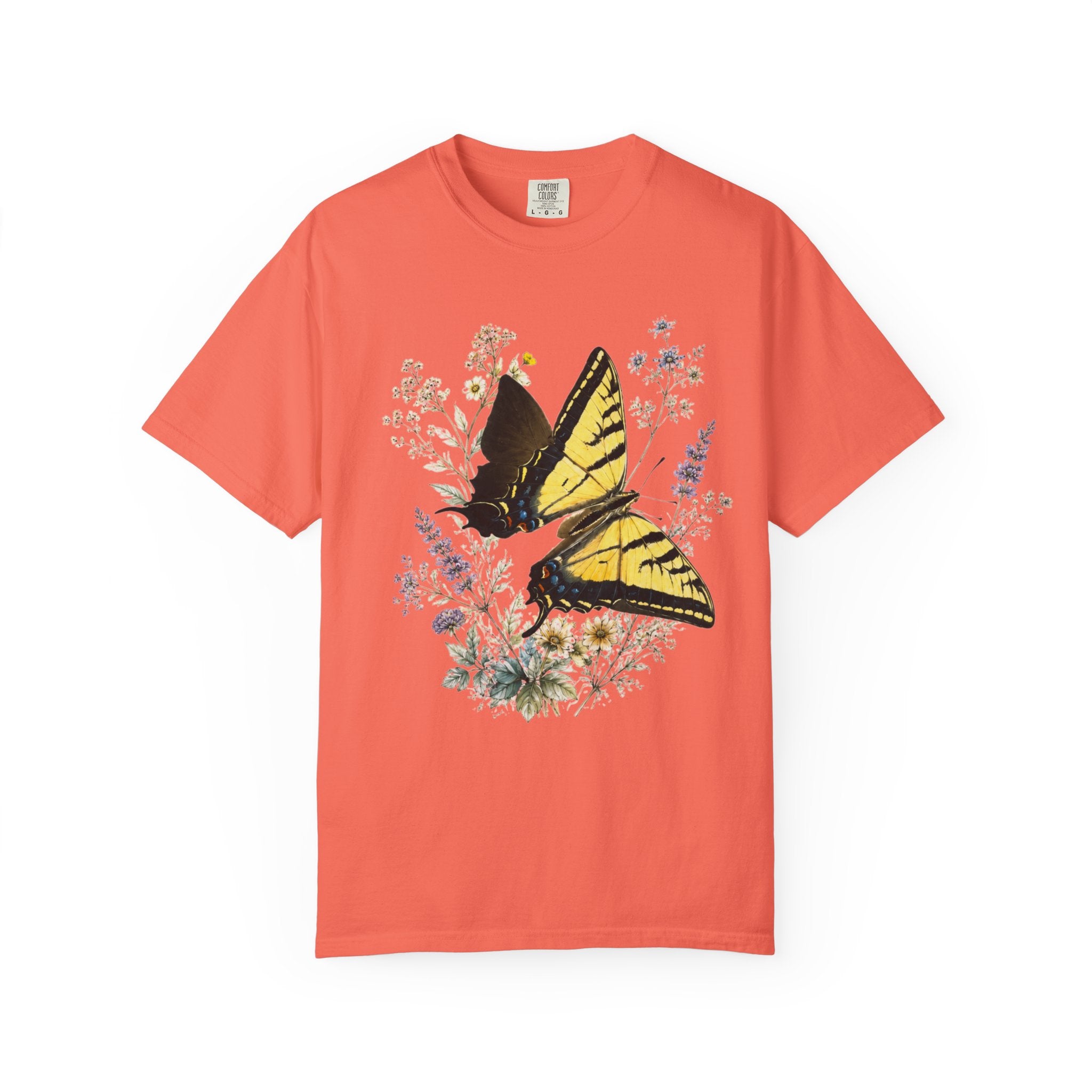 Swallowtail Butterfly - Botanical Wildflower Tee