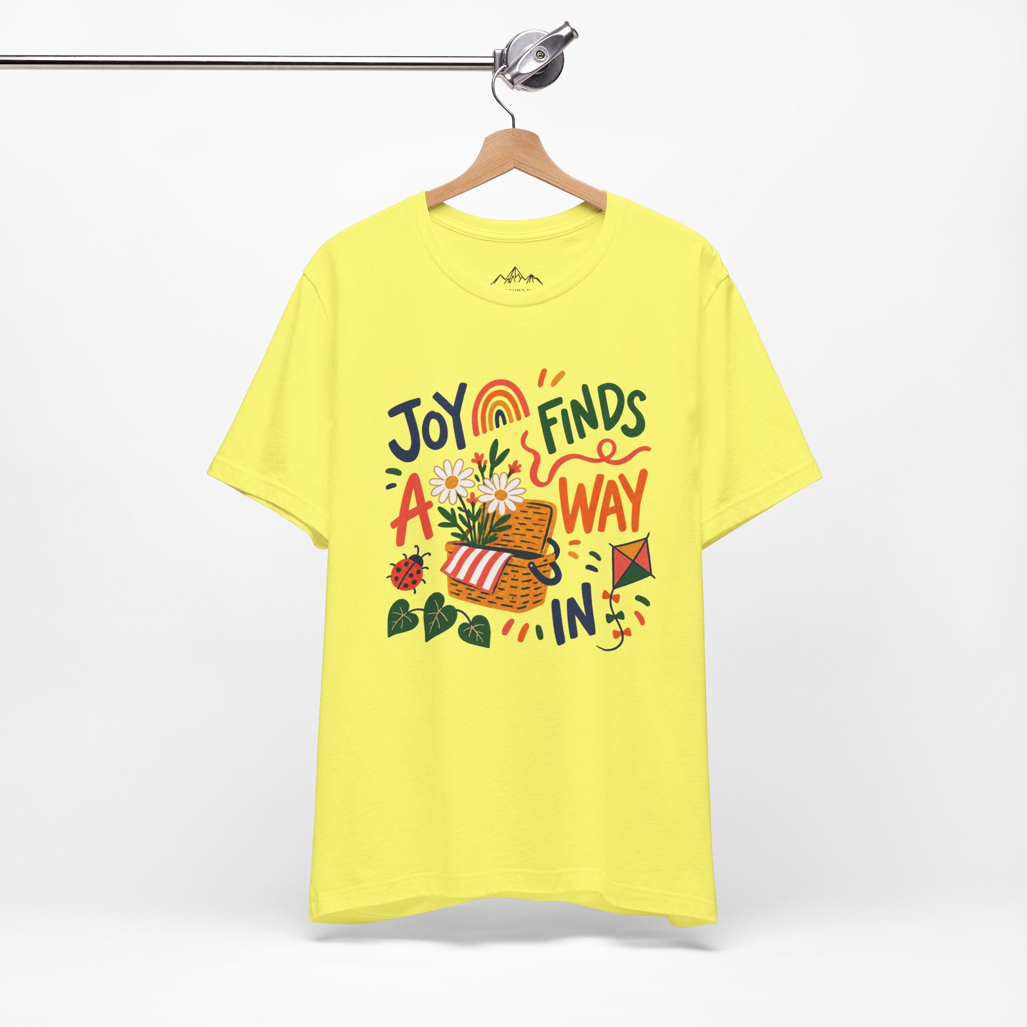 Joy Finds a Way In T-Shirt — Soft Everyday Cotton
