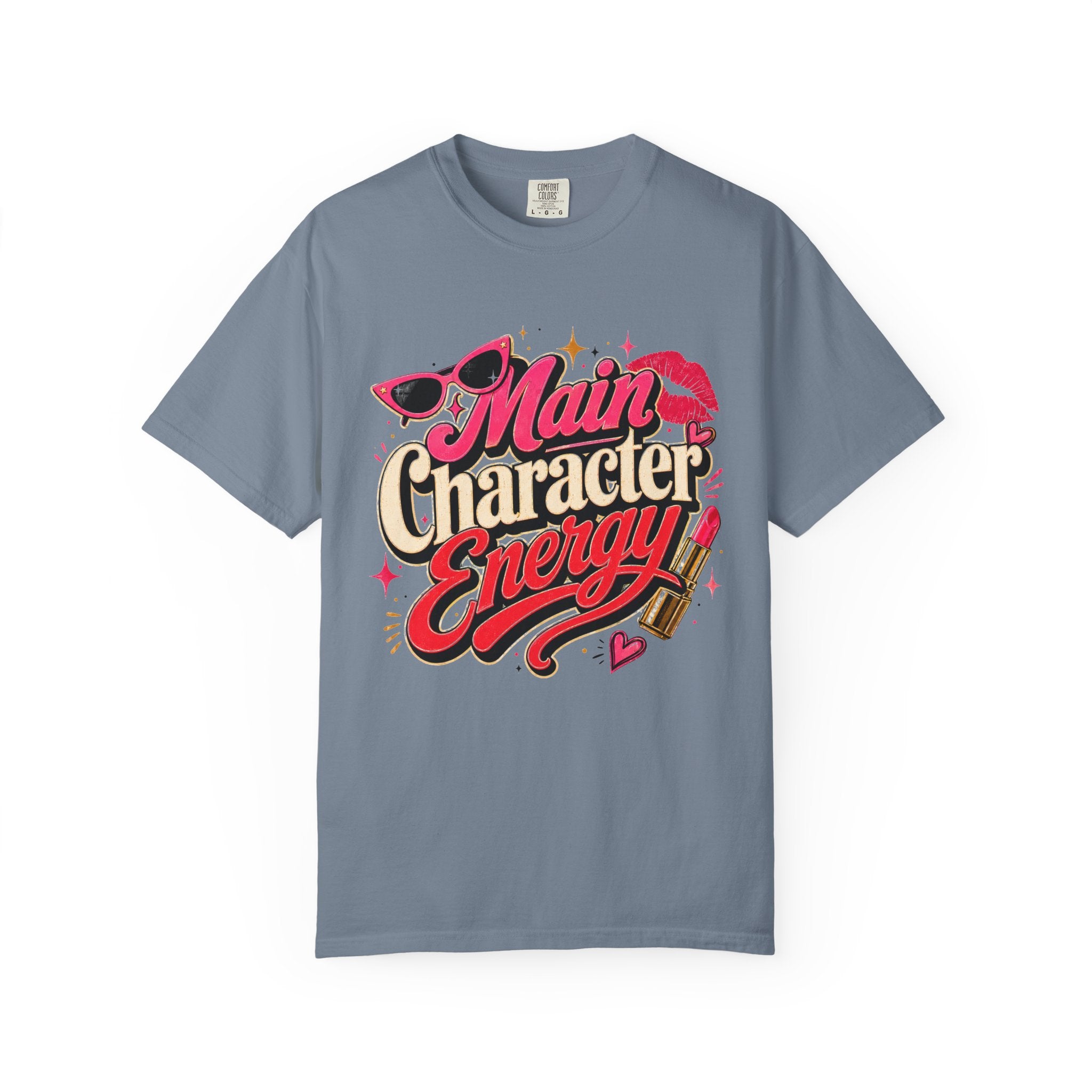 Main Character Energy - Retro Glam Tee